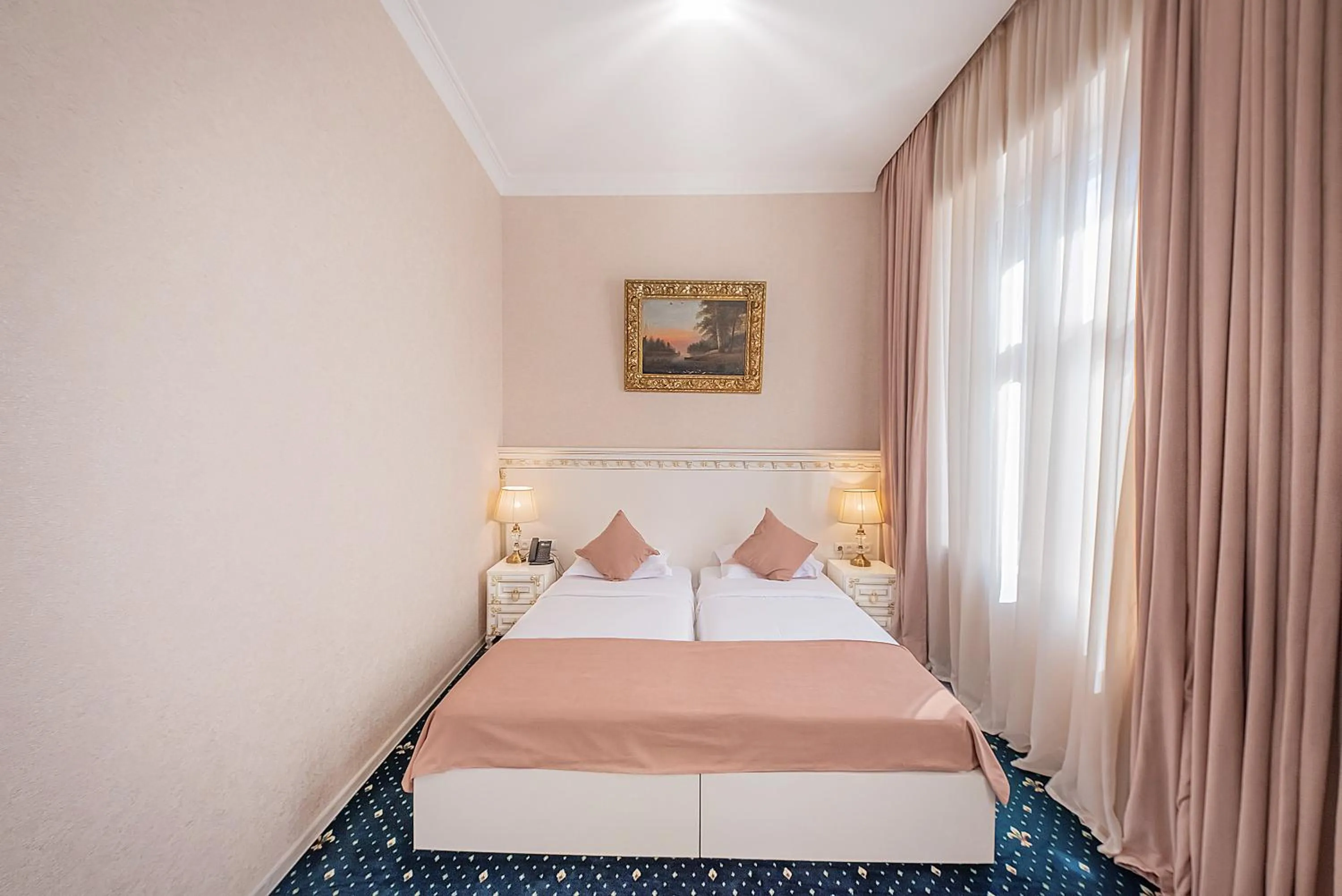 Bed in Vintage Hotel