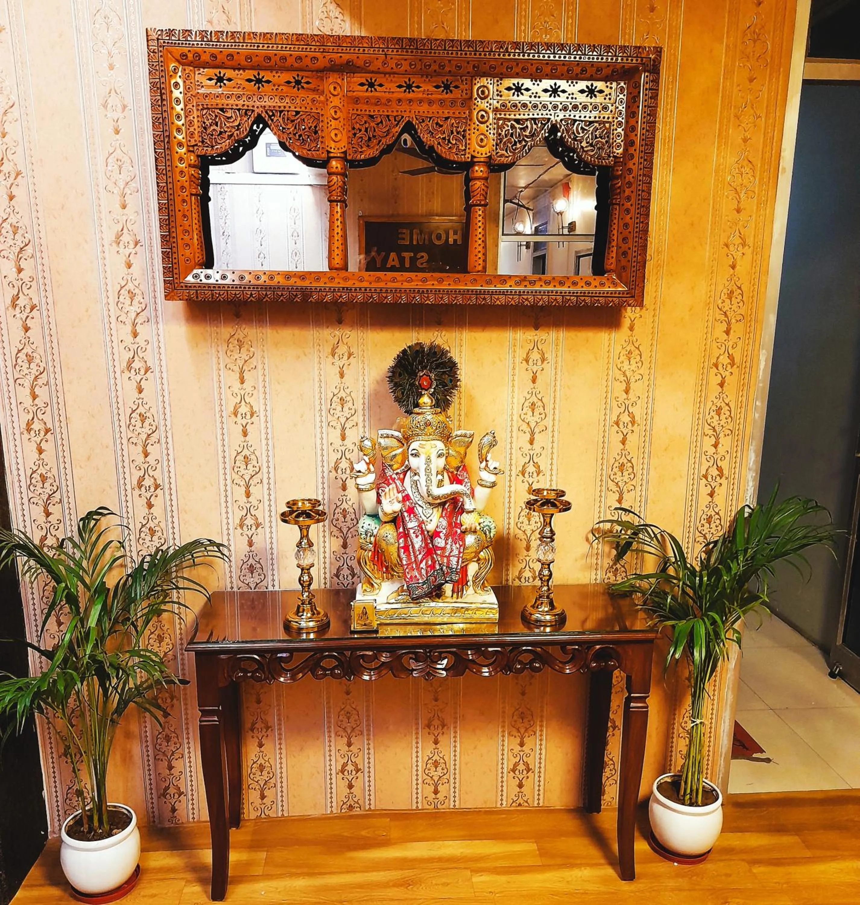 Lobby or reception in Homestay Ac Dormitory