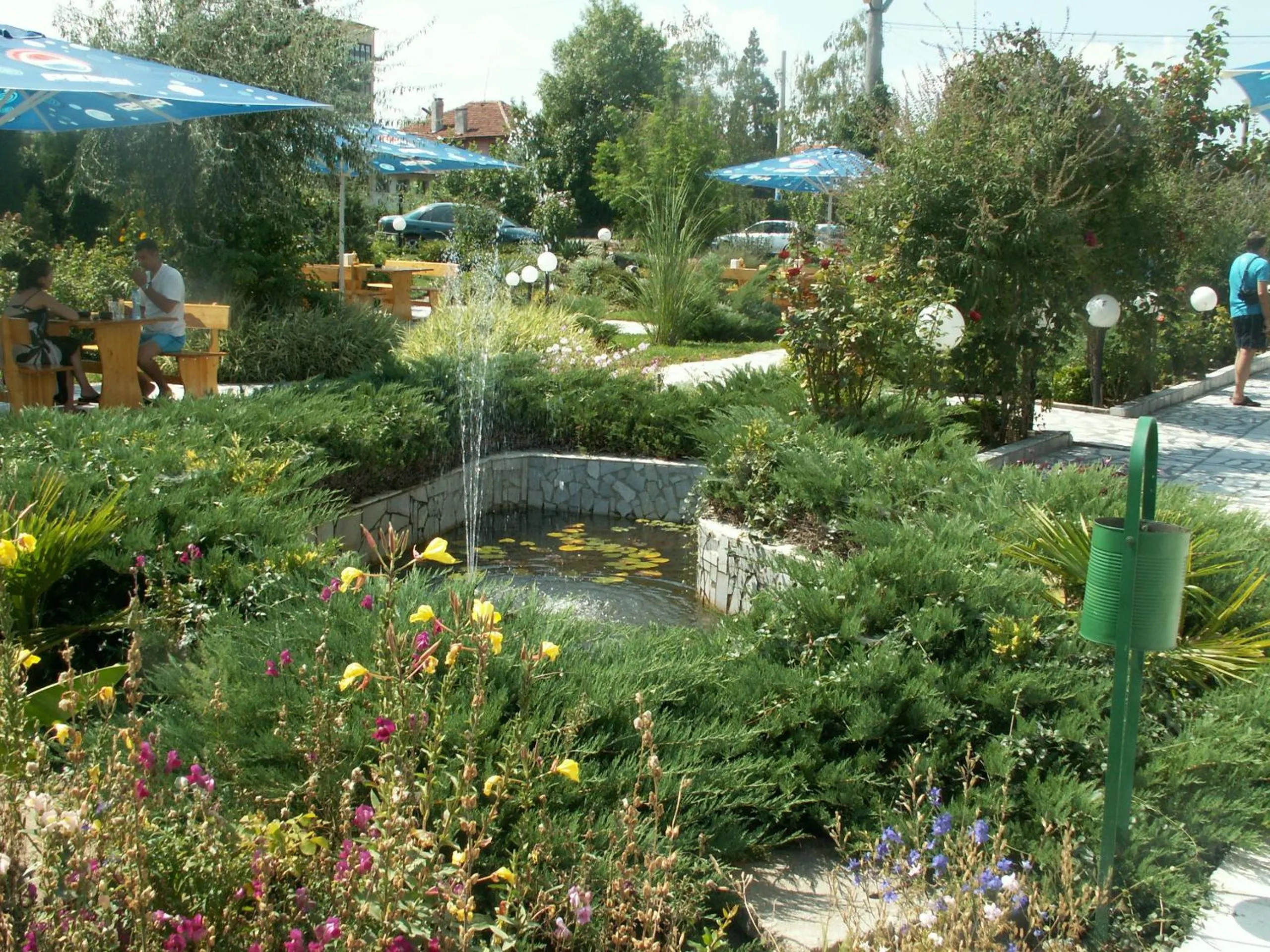 Patio in Dolna Bania Hotel