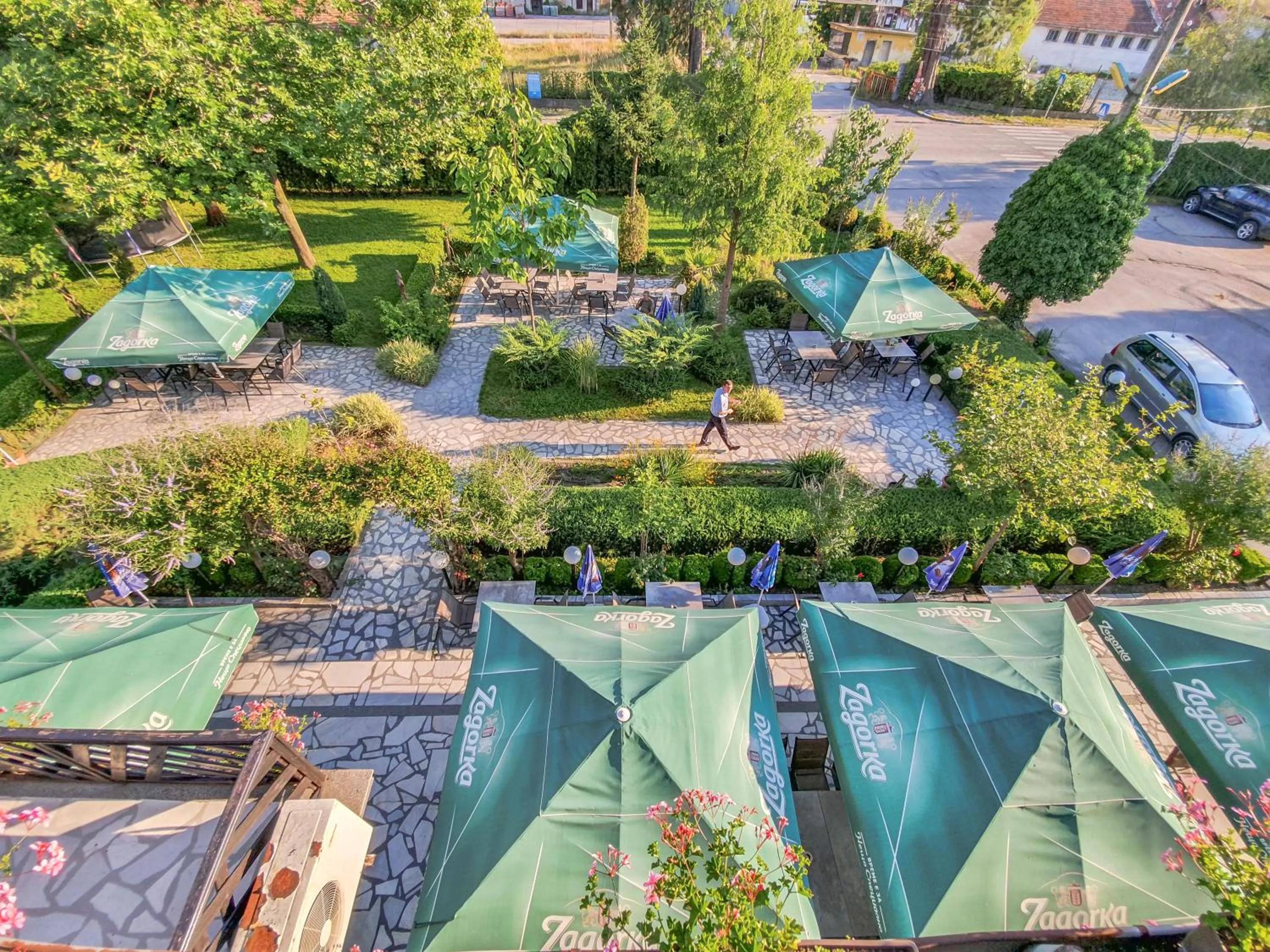 Patio in Dolna Bania Hotel