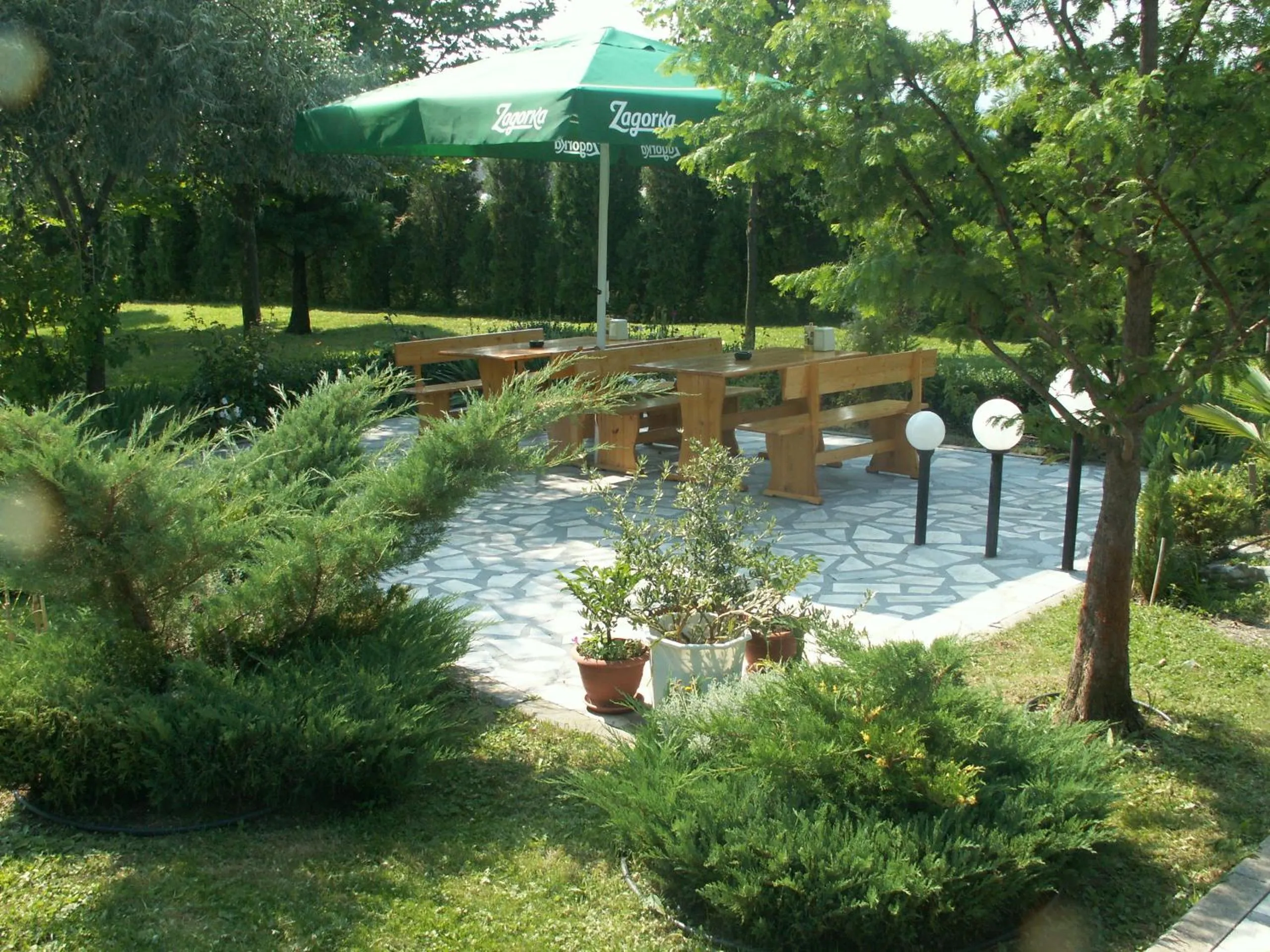 Patio in Dolna Bania Hotel