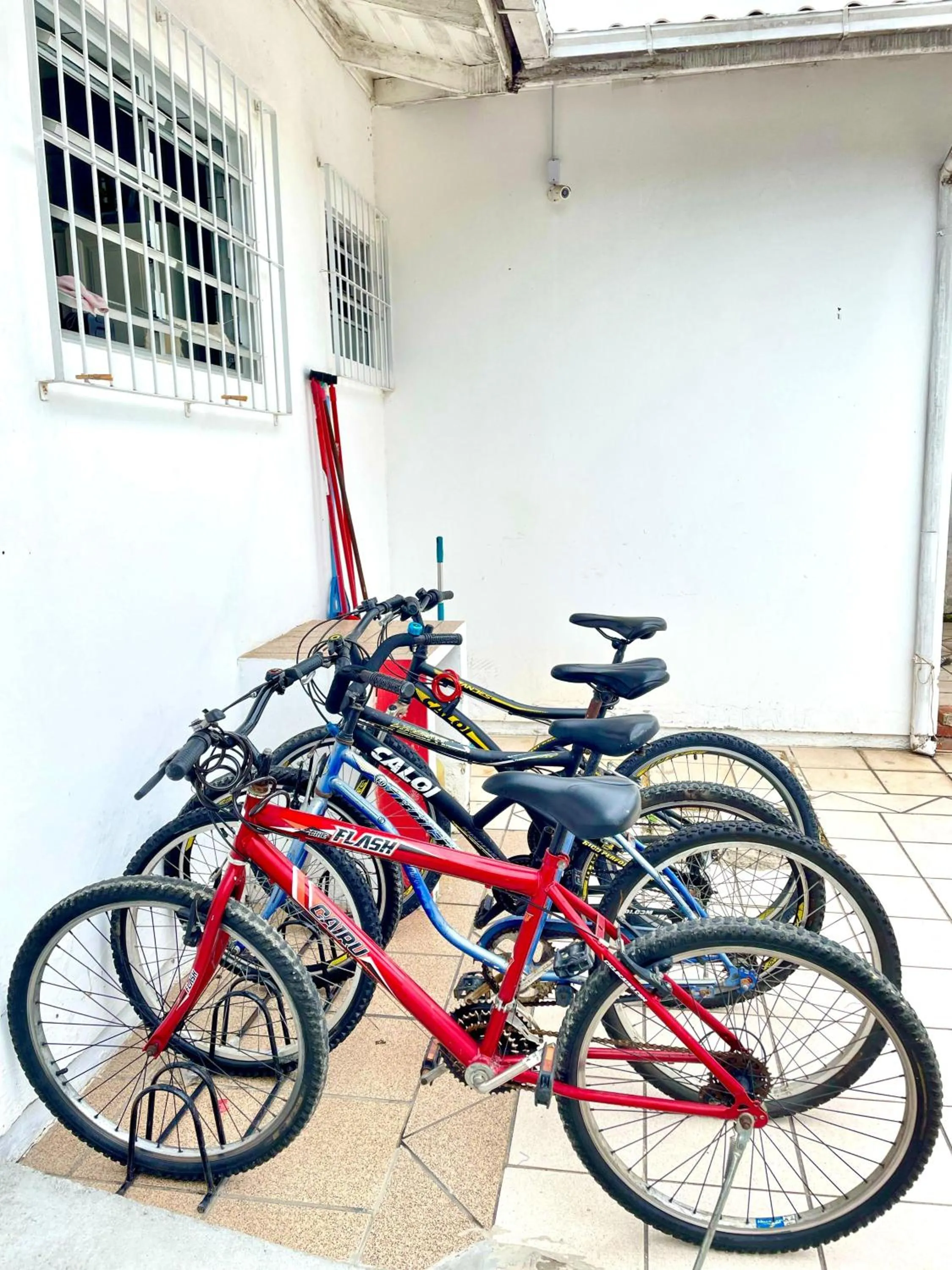 Cycling in Pequi hostel