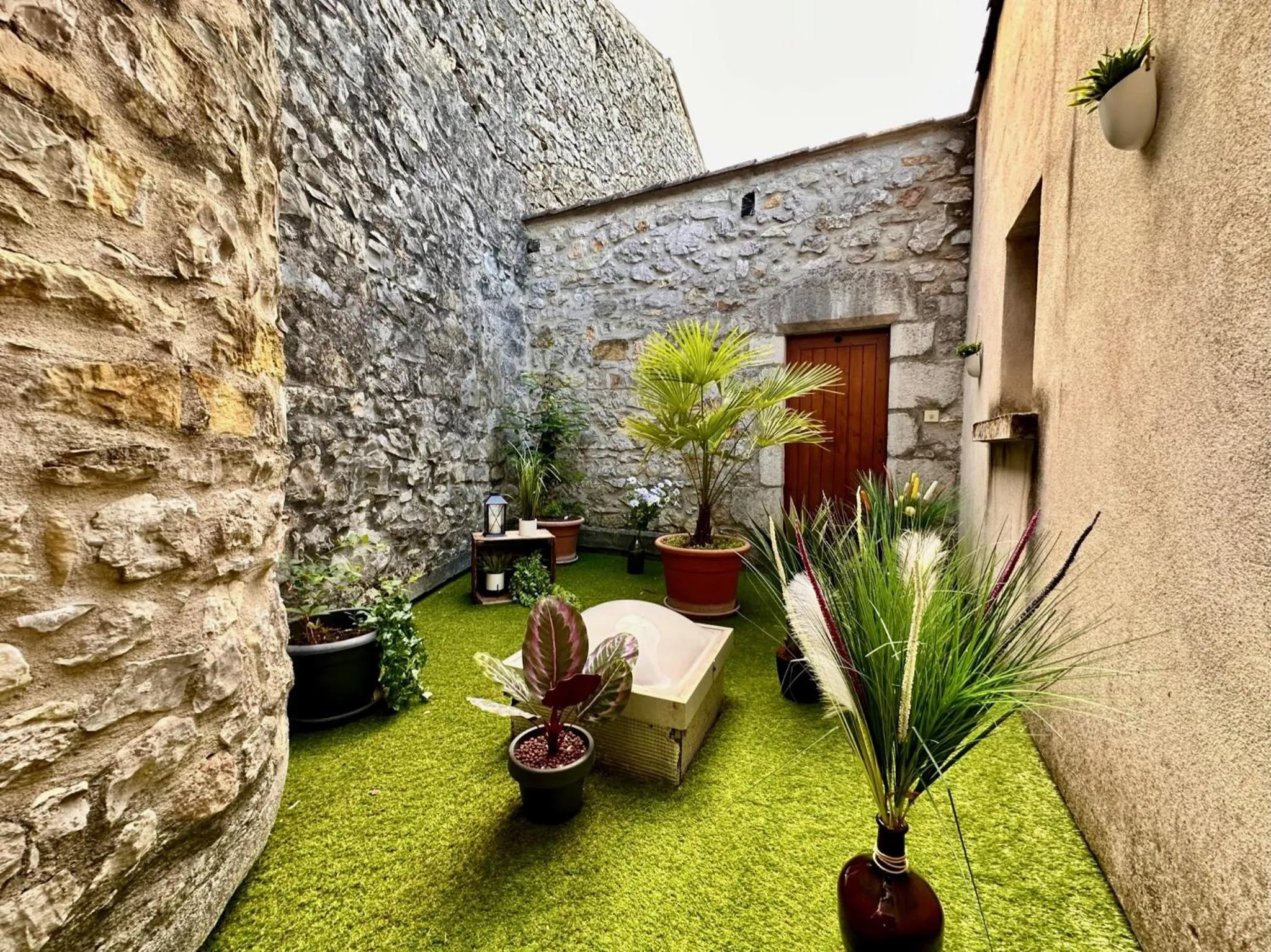 Decorative detail in Chambres d'hôtes les Clapas