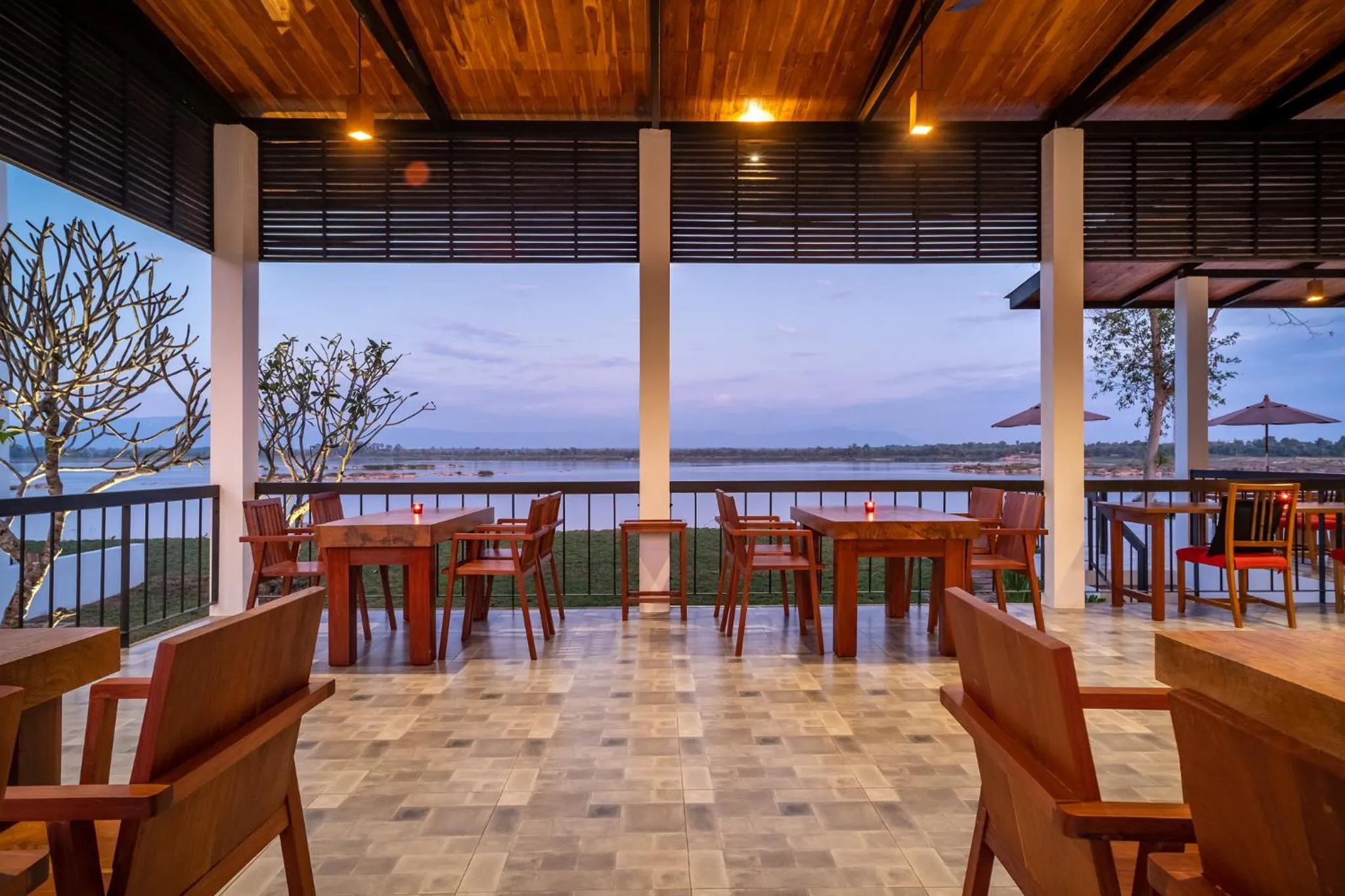 Restaurant/places to eat in The Riviera Champasak