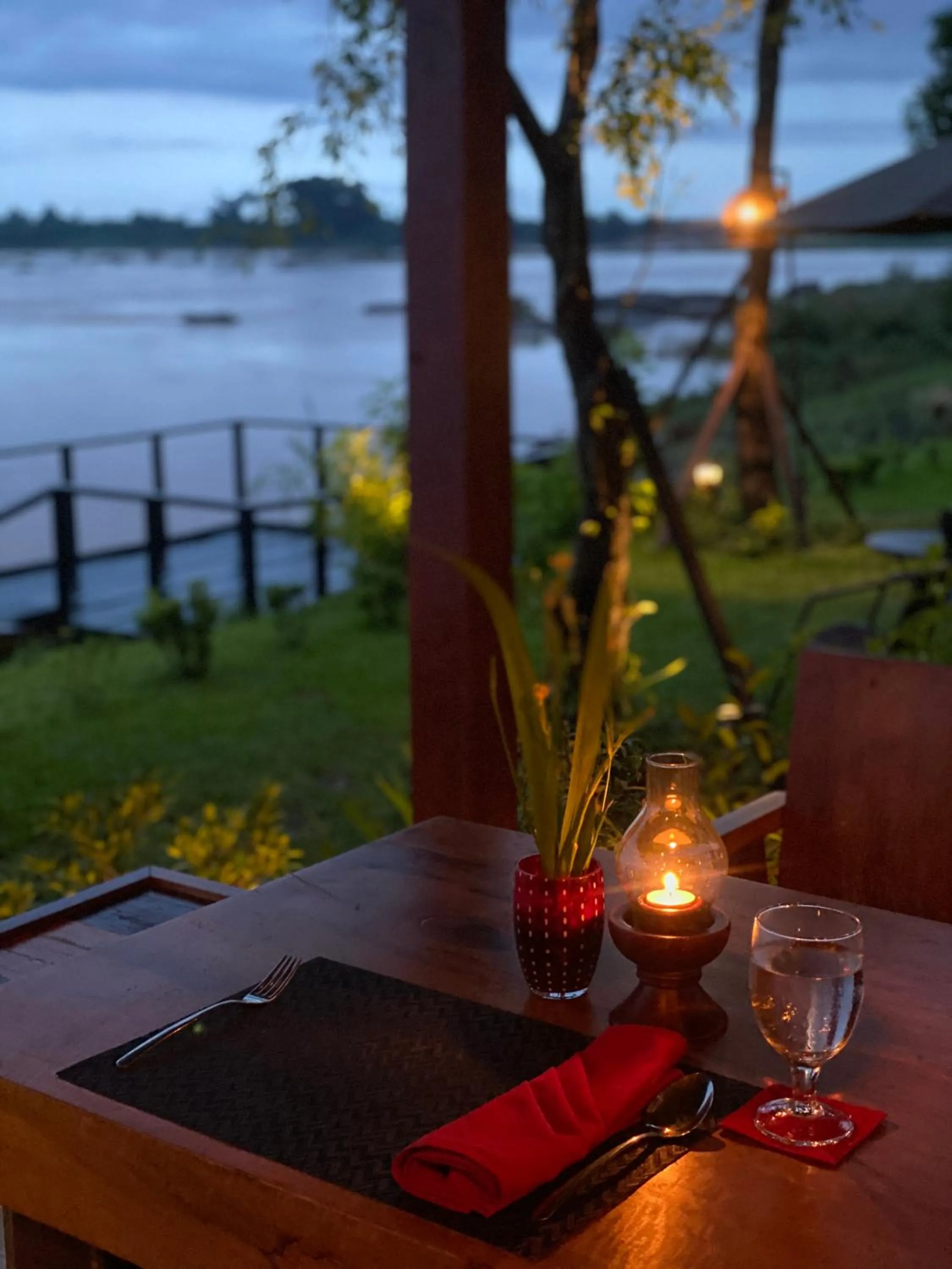 Restaurant/places to eat in The Riviera Champasak