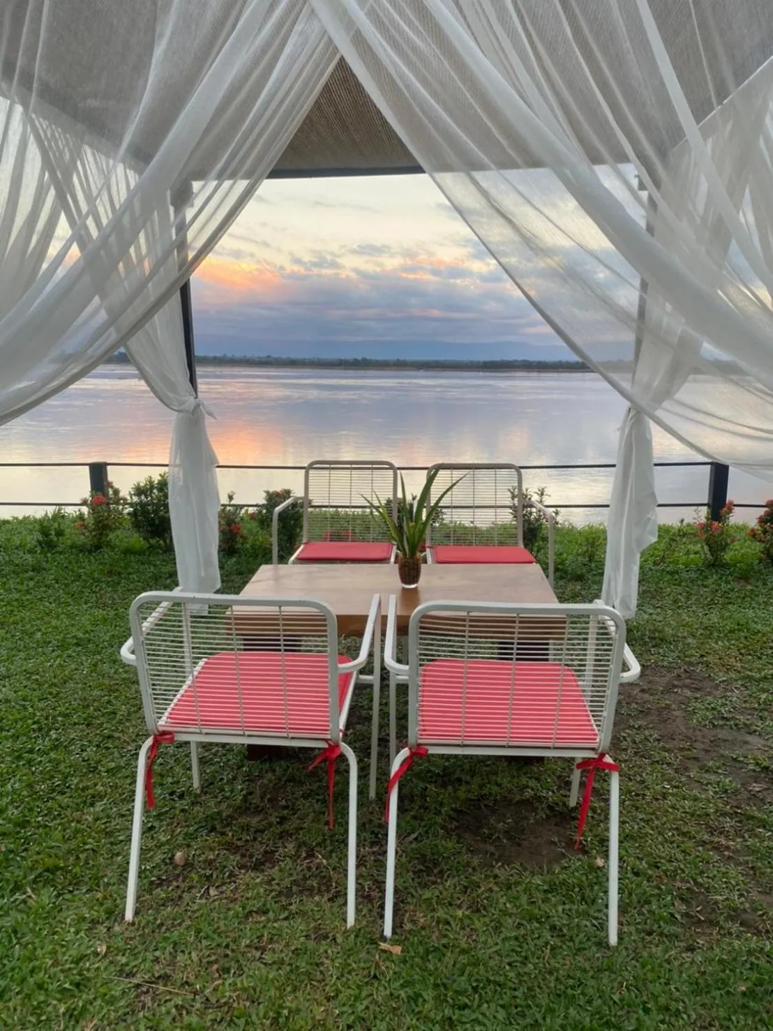 Garden in The Riviera Champasak