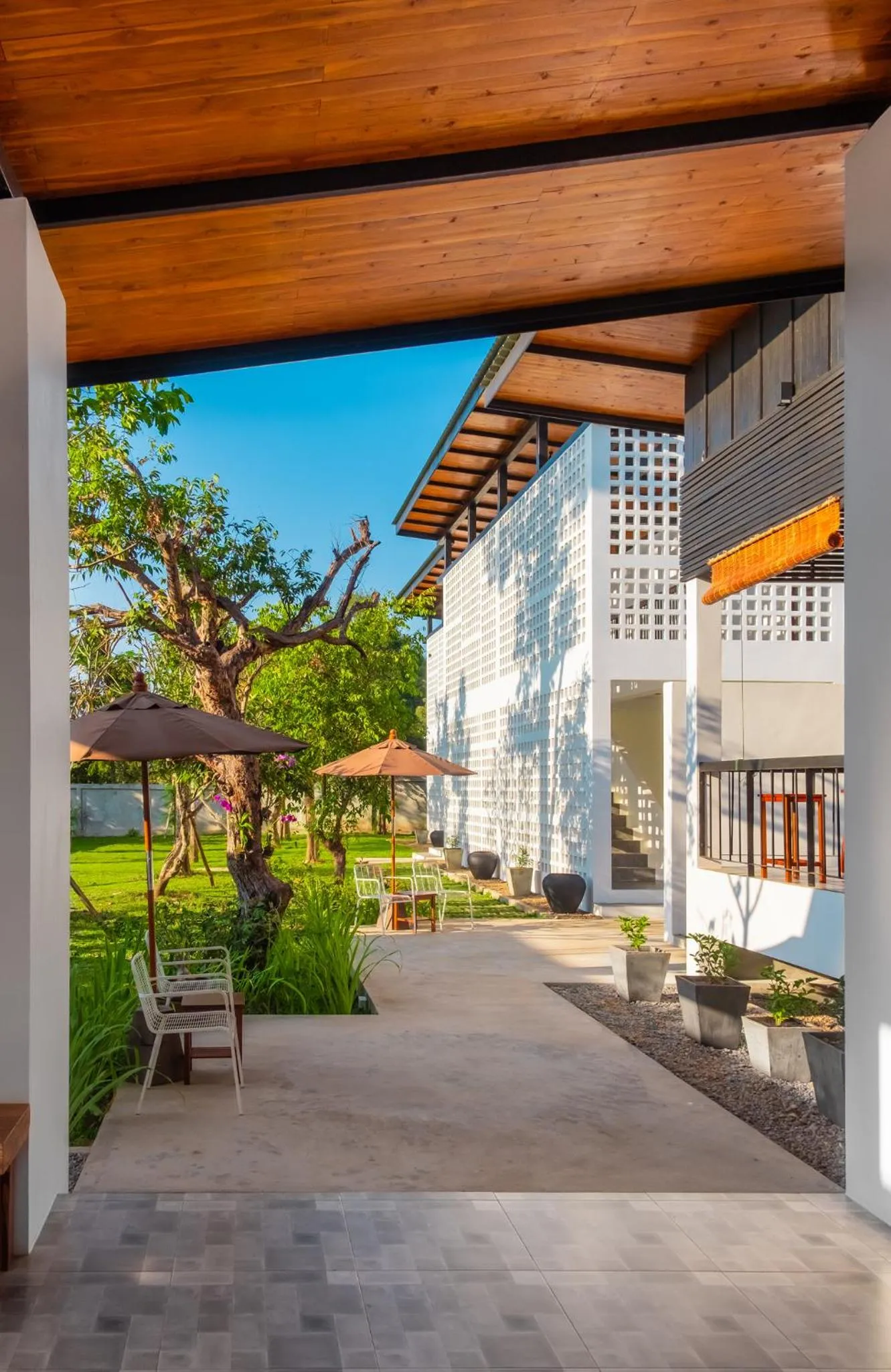 Property building in The Riviera Champasak