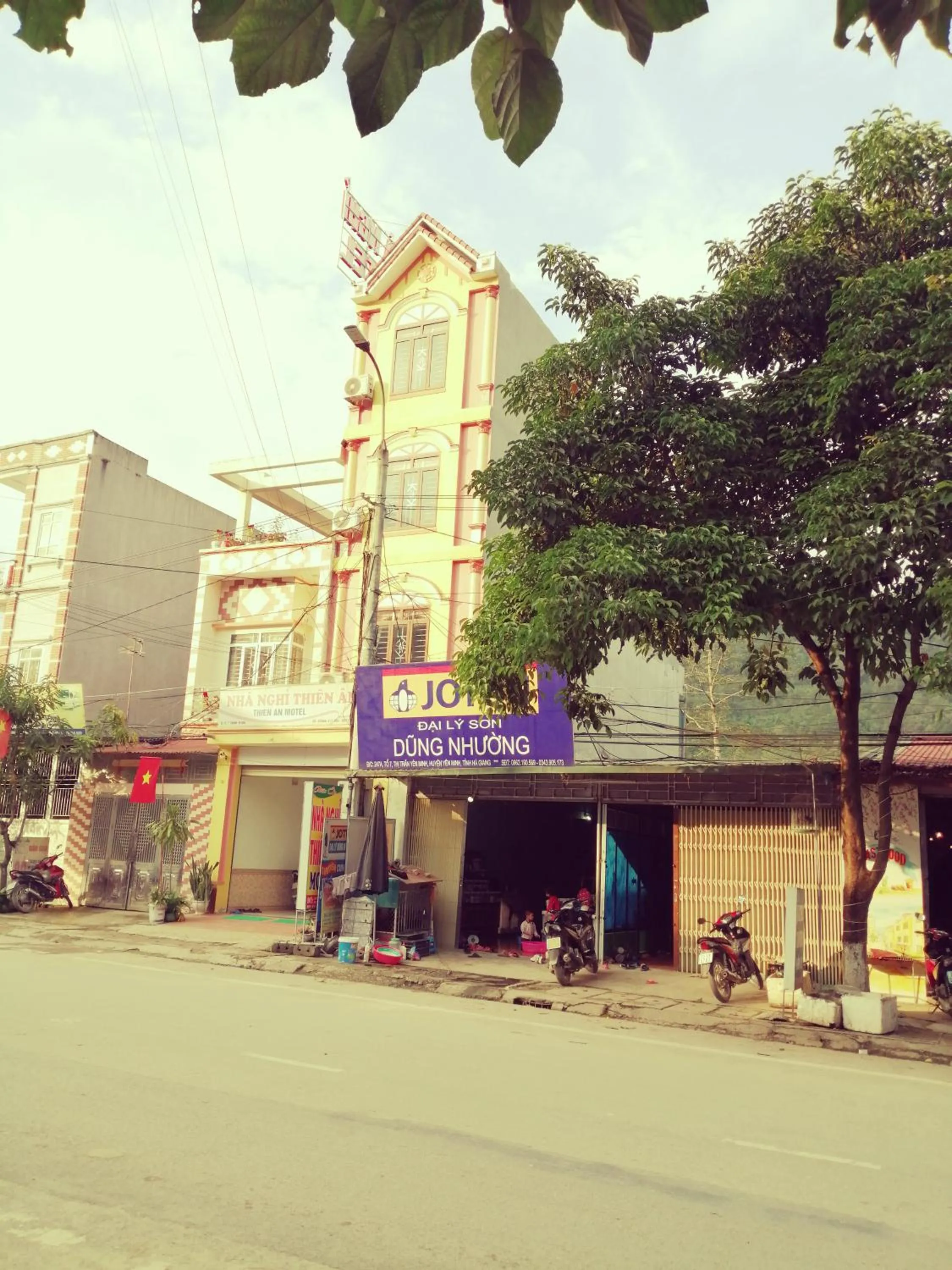 Property building in Hotel Thien An