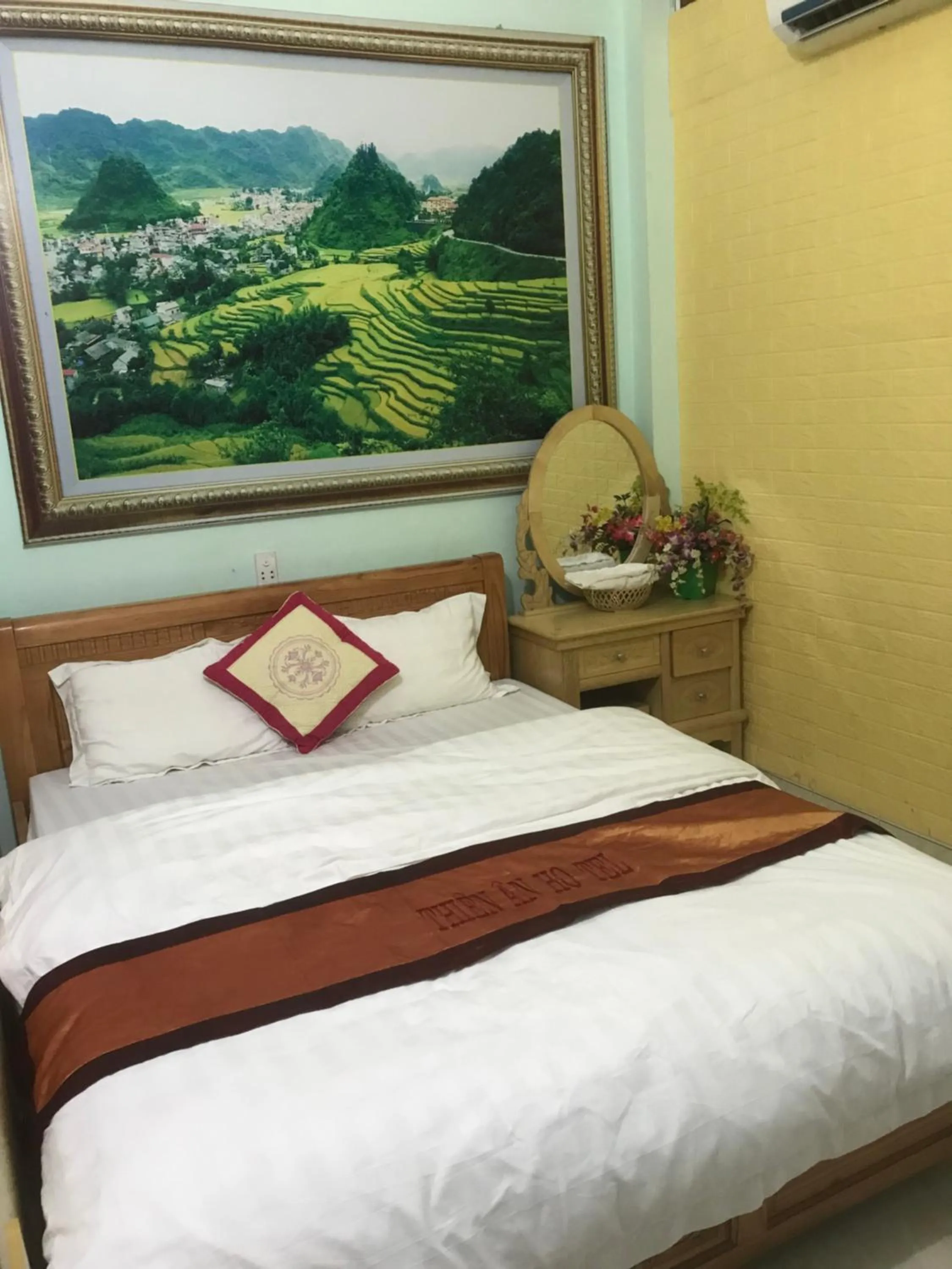 Bed in Hotel Thien An