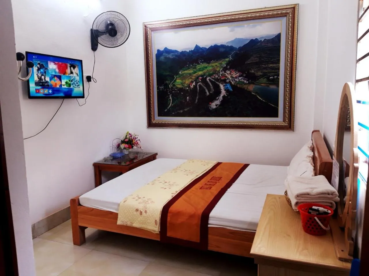 Bedroom, Bed in Hotel Thien An
