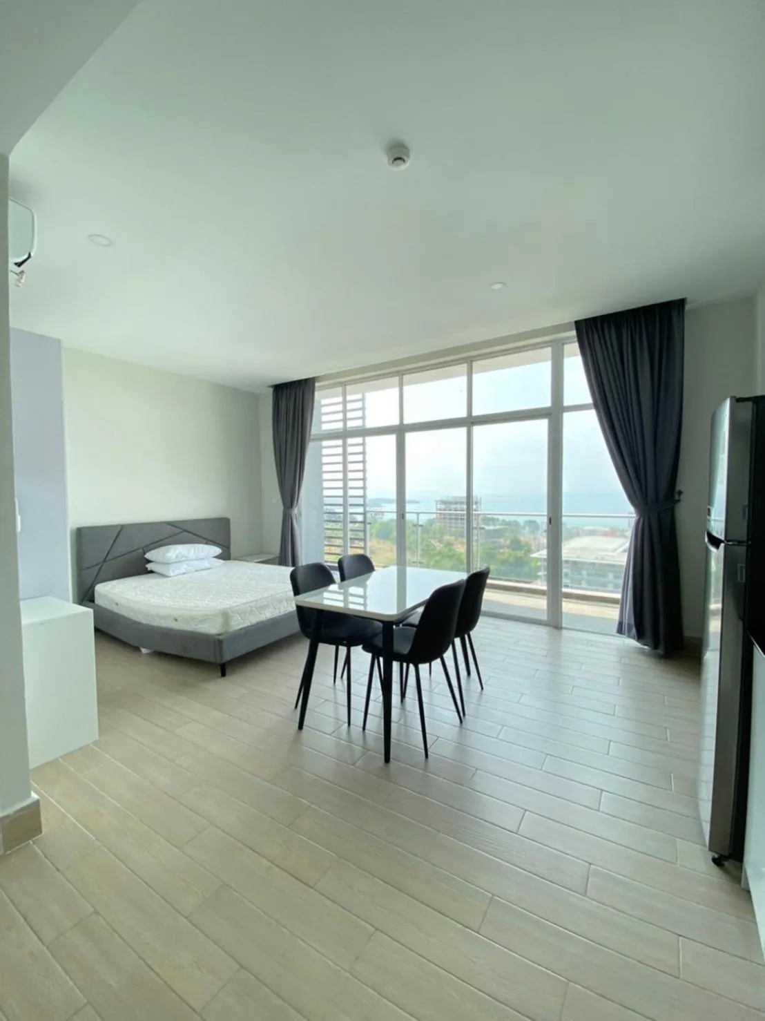 Bed in The Hill Residence