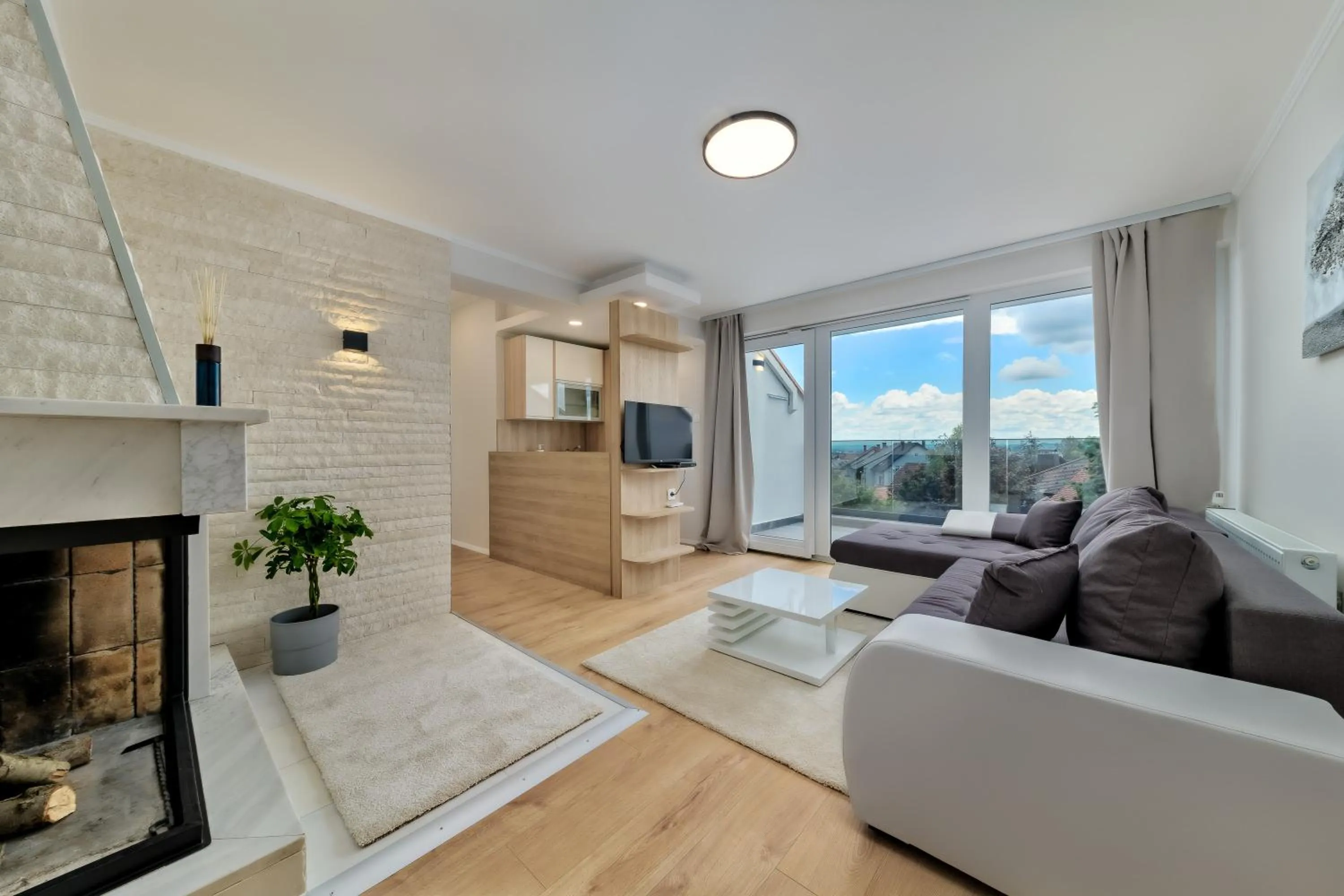 Living room in Villa Madison