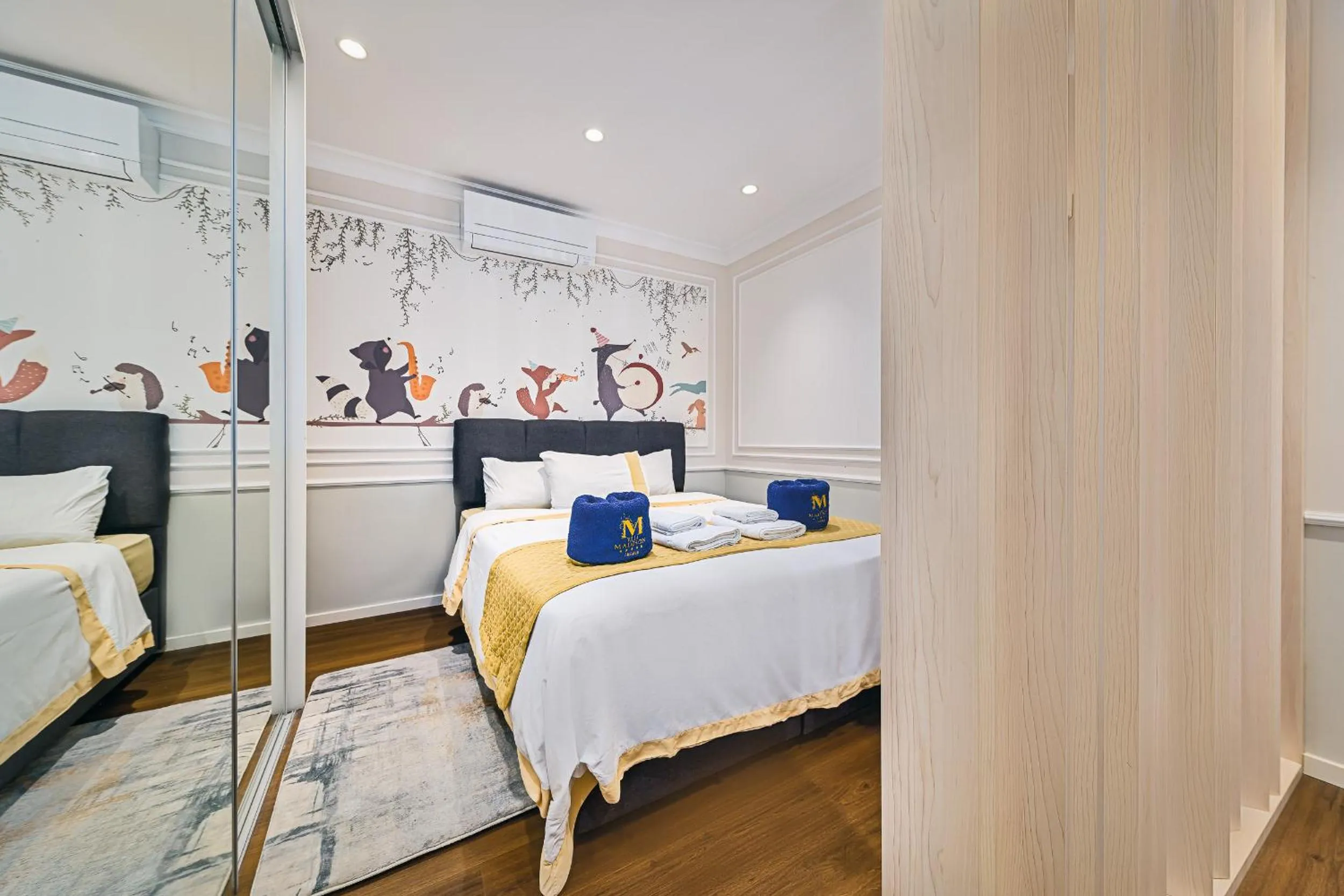 Bed in Villa Madison