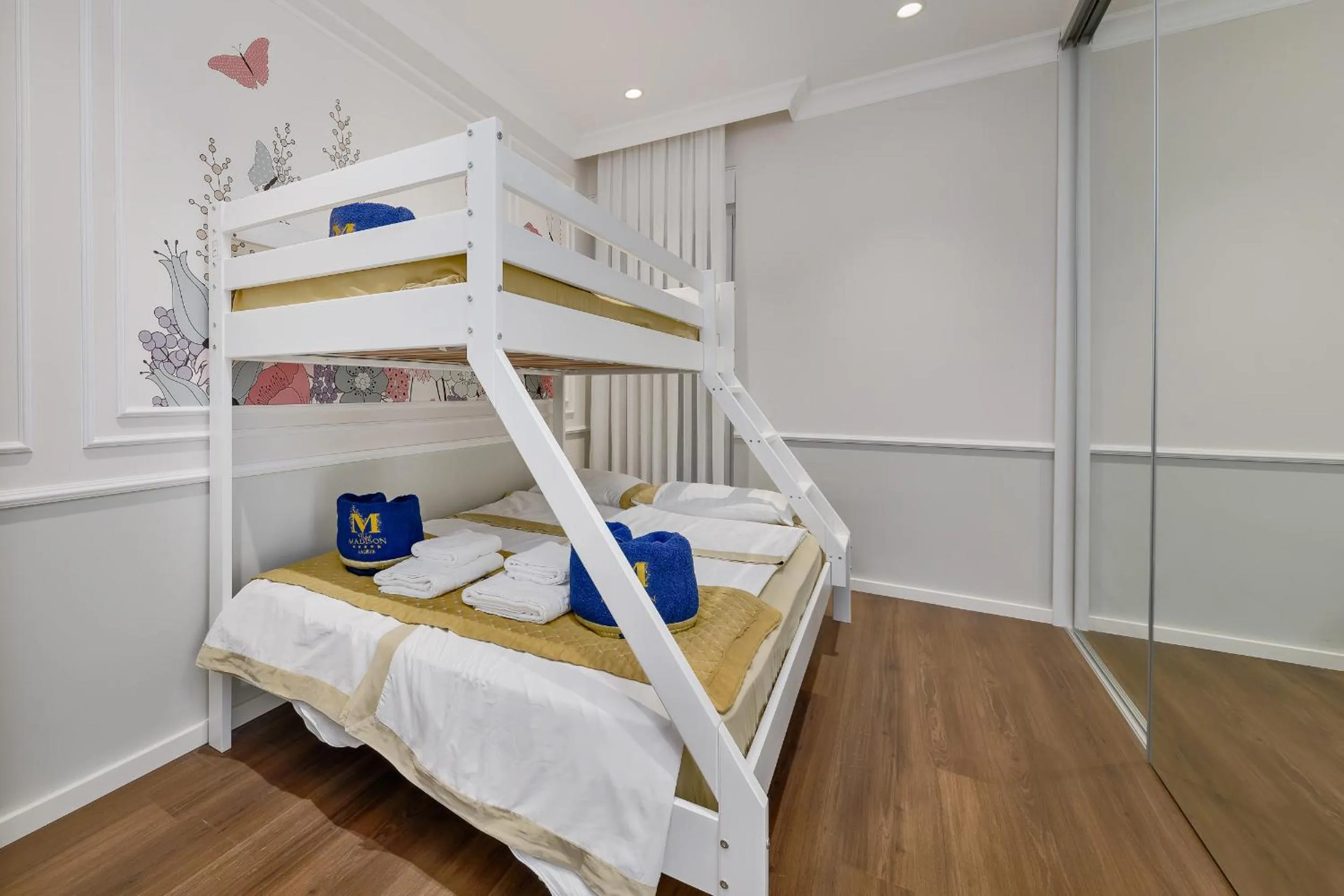 Bedroom, Bed in Villa Madison