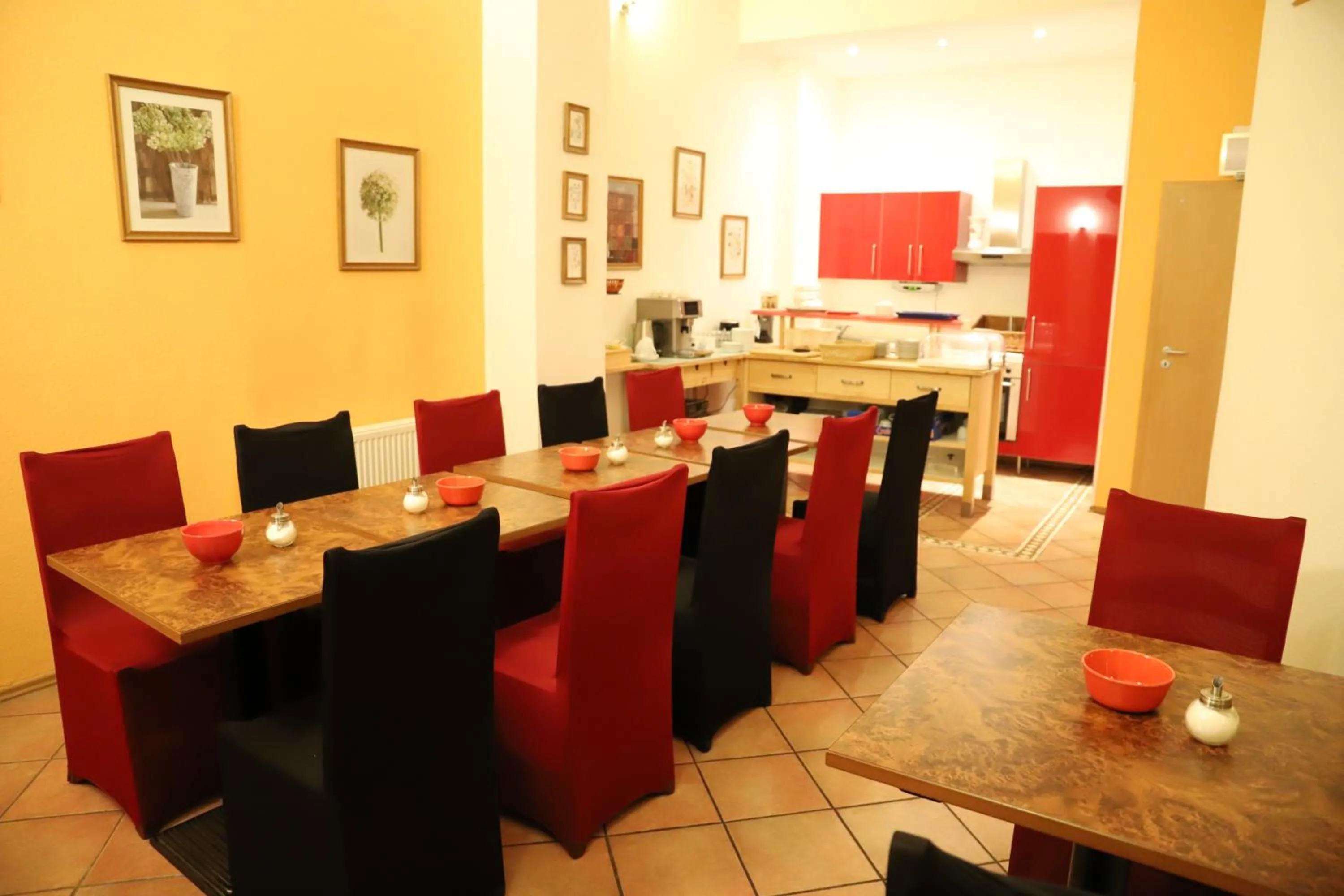 Dining area in Hotel Aurelia