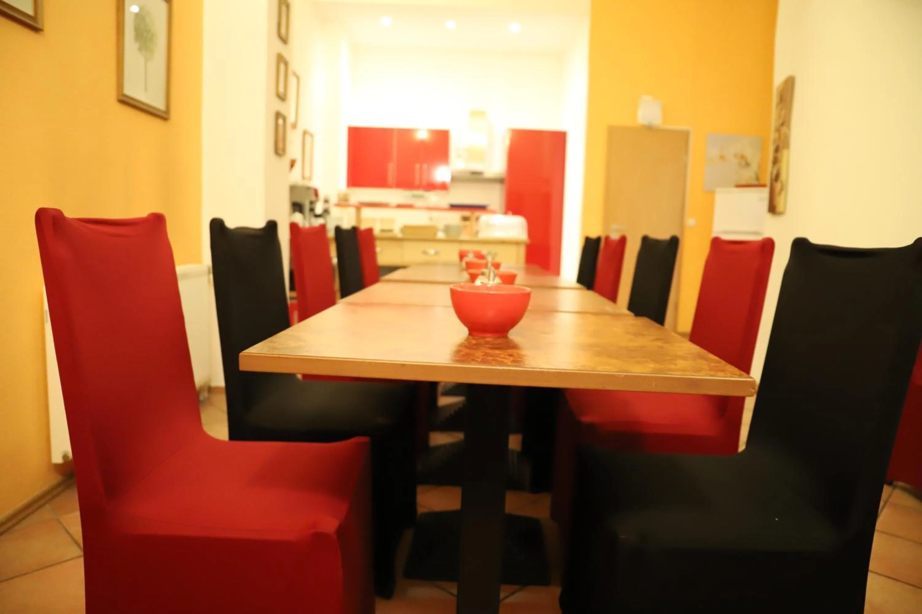 Dining area in Hotel Aurelia