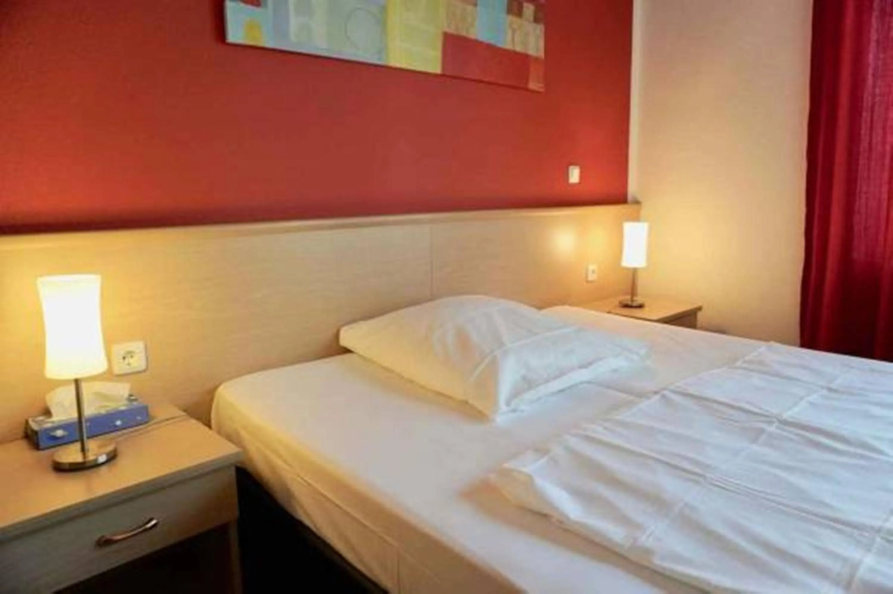 Bed in Hotel Aurelia