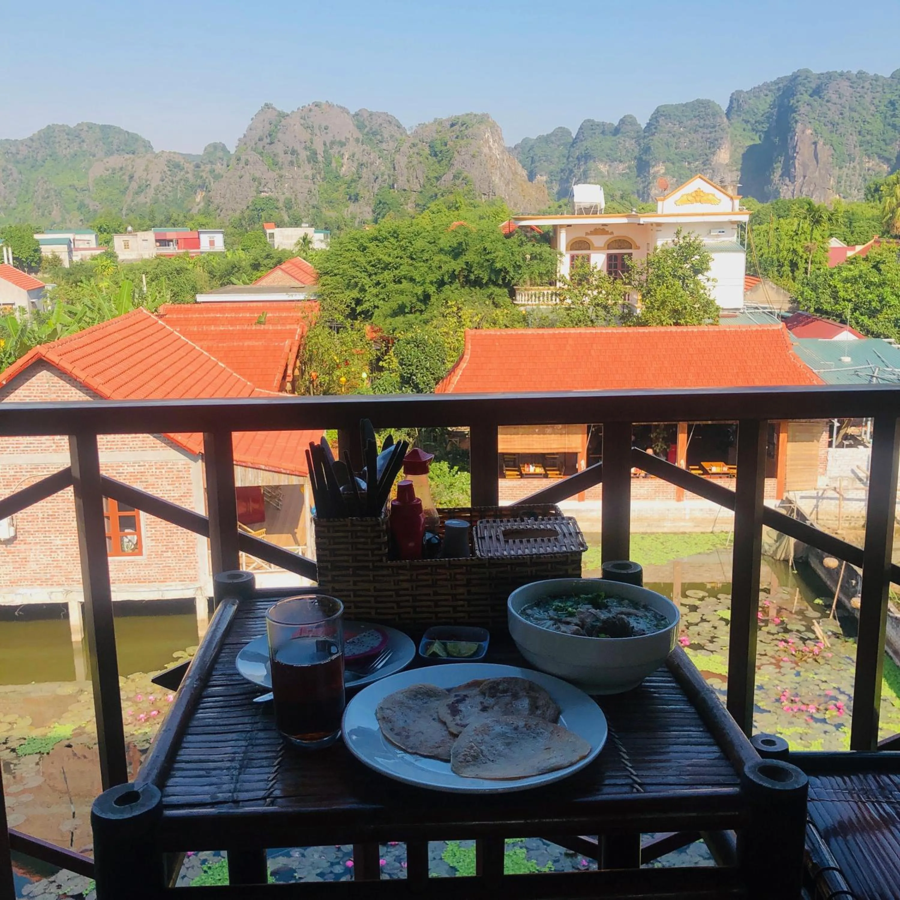 Patio in Ninh Binh Greenland Homestay
