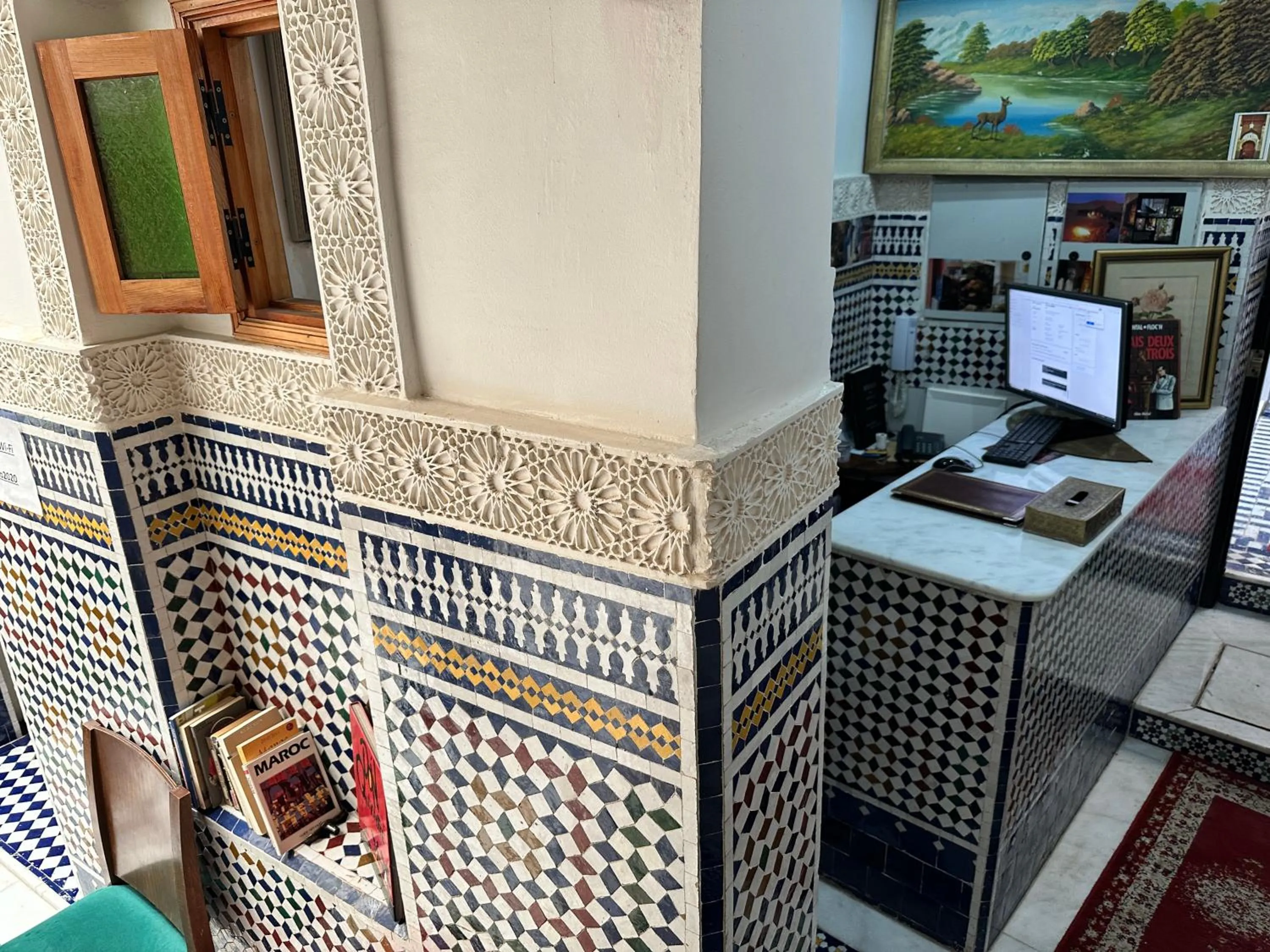 Lobby or reception in Riad Shama Fes