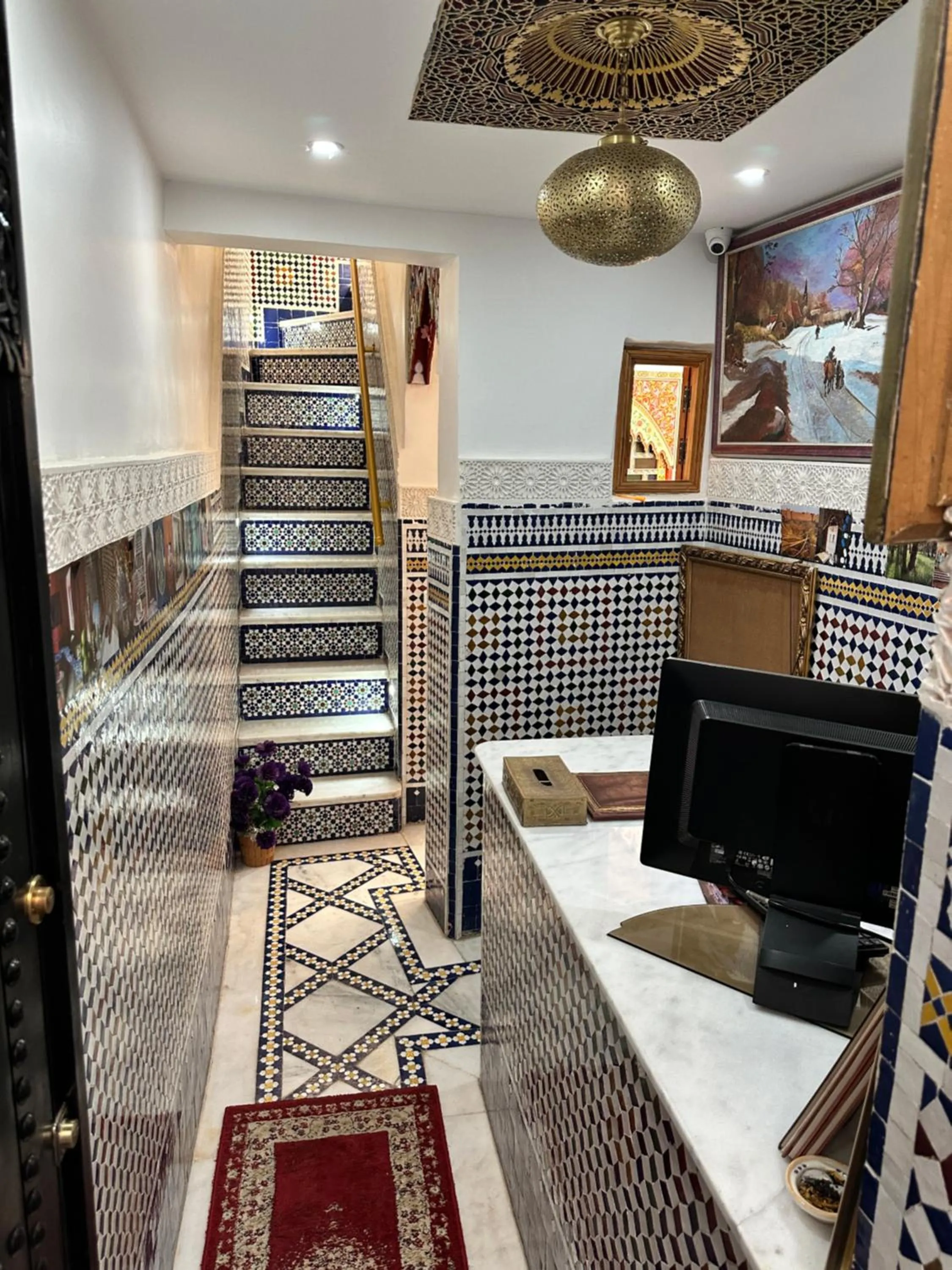 Lobby or reception in Riad Shama Fes