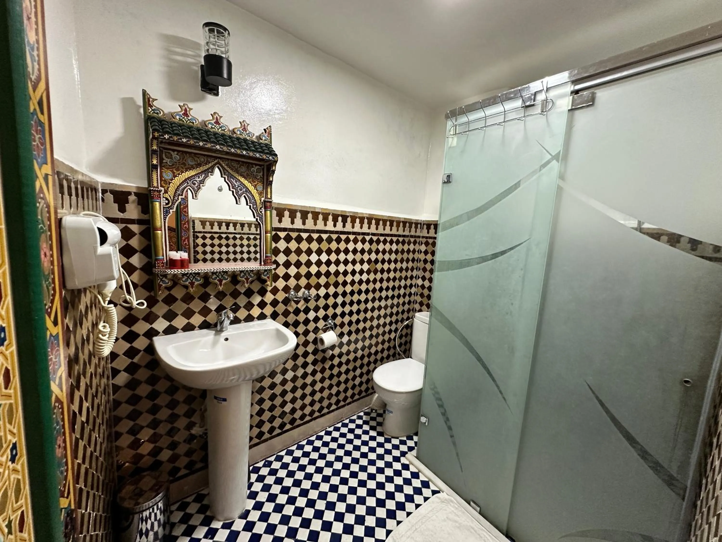 Bathroom in Riad Shama Fes