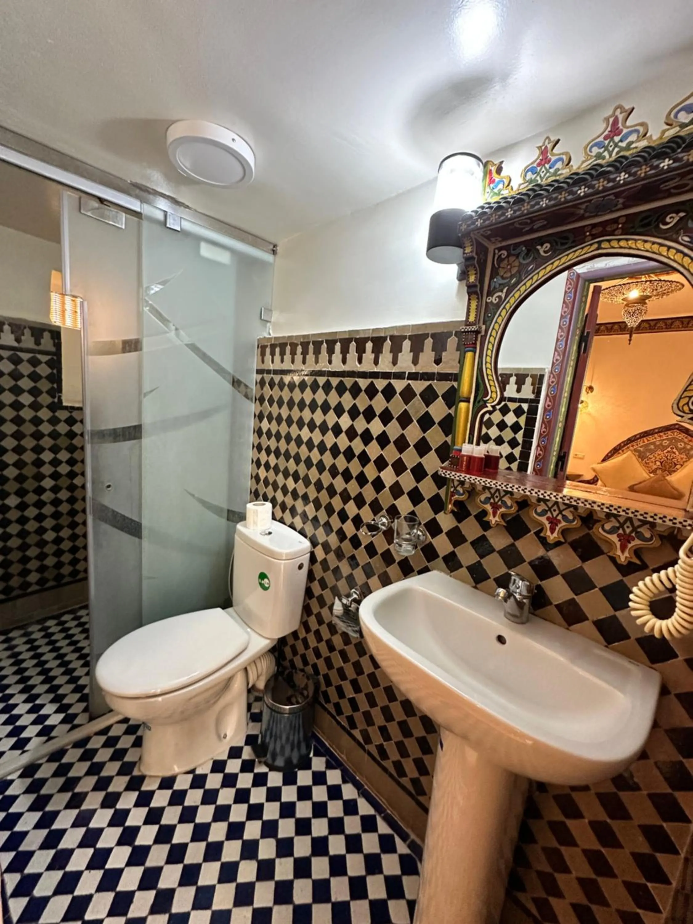 Toilet in Riad Shama Fes