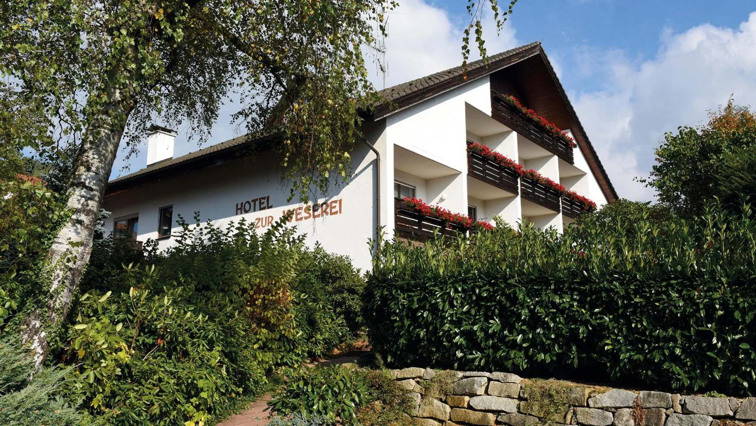 Property building in Hotel garni zur Weserei