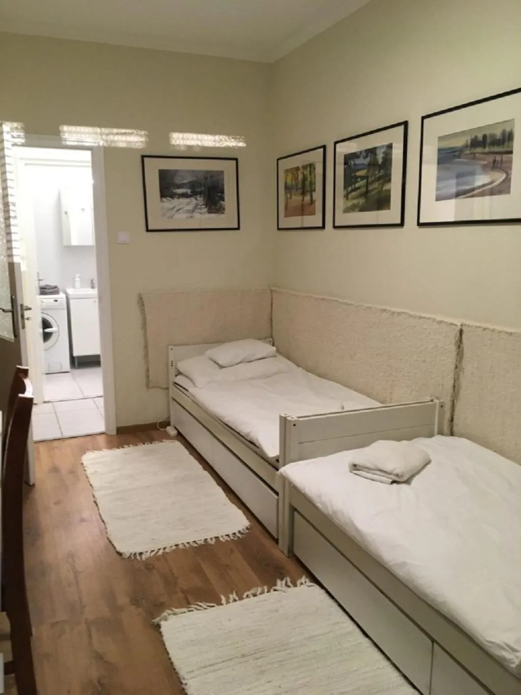 Bed in Harangláb Apartman Tata