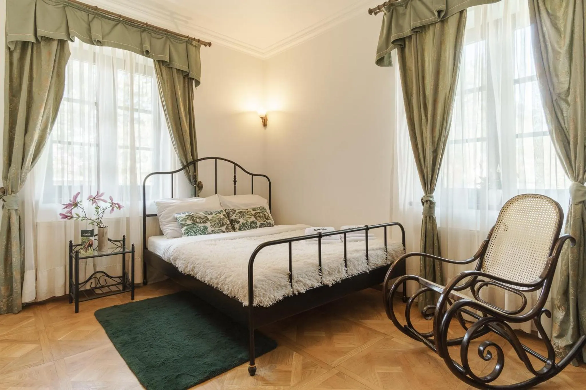 Bed in Apartamenty w Dworku Cheval