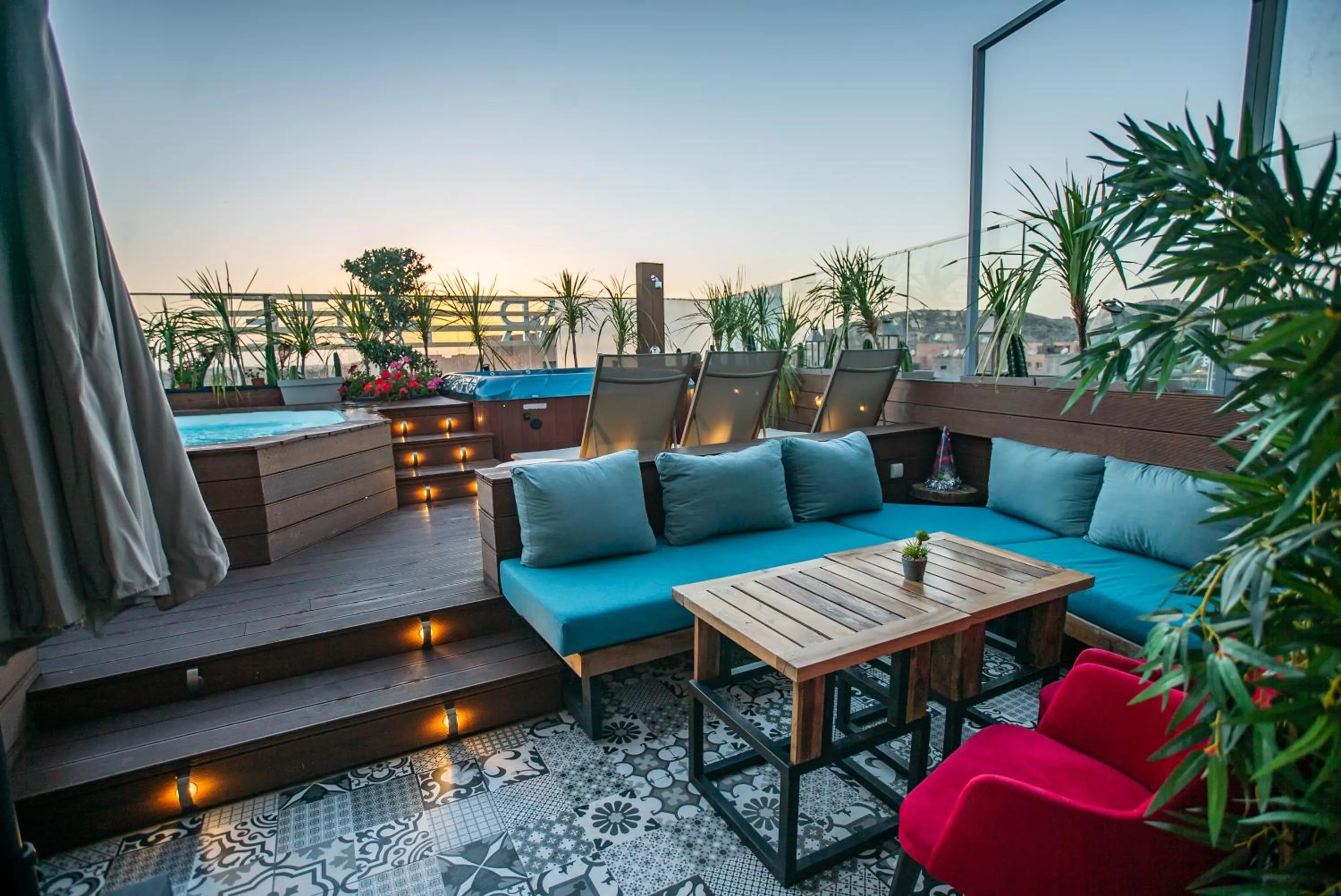 Restaurant/places to eat in Appart-hotel Marrakech Inn