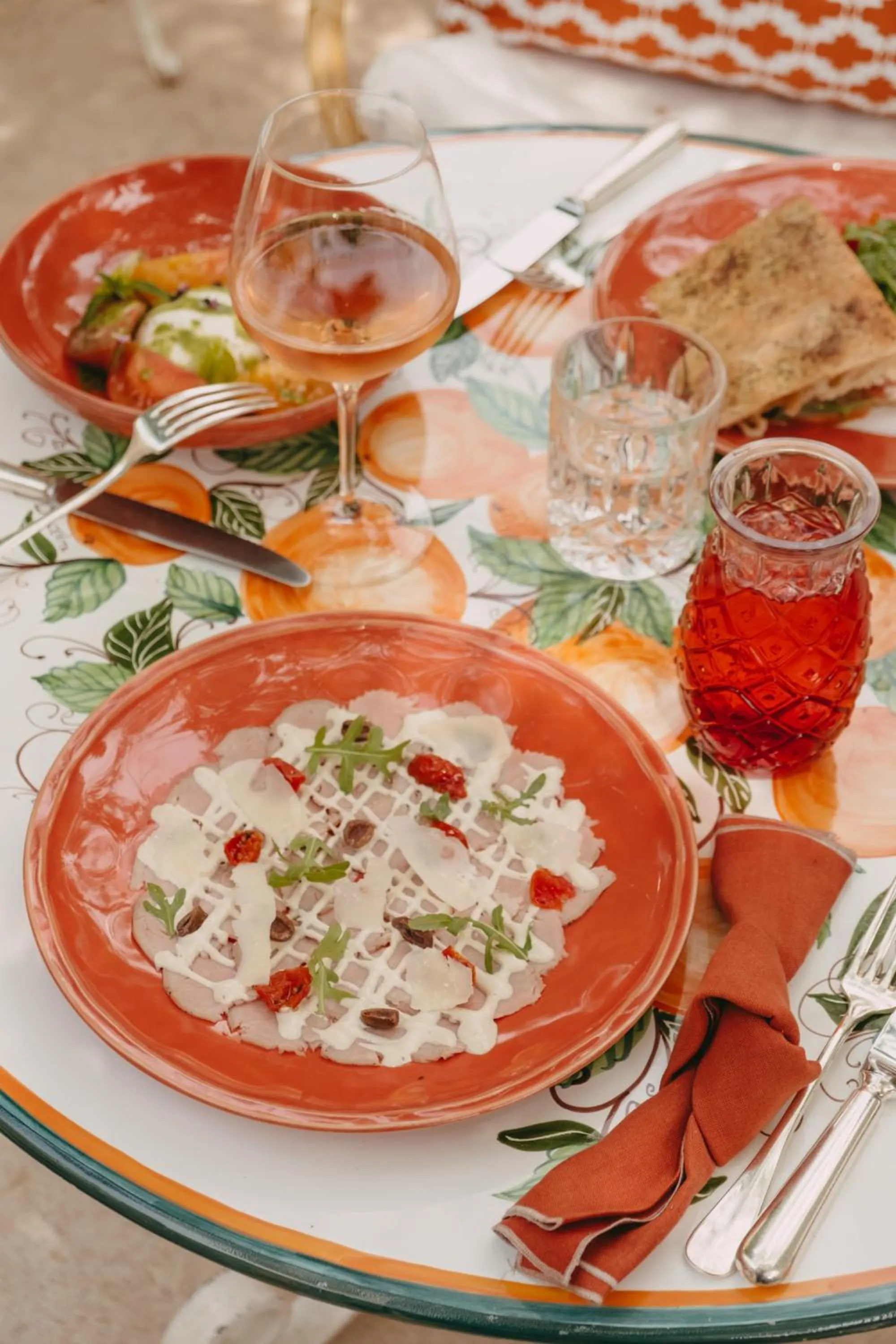 Food and drinks in Hôtel Villa Marie Saint Tropez