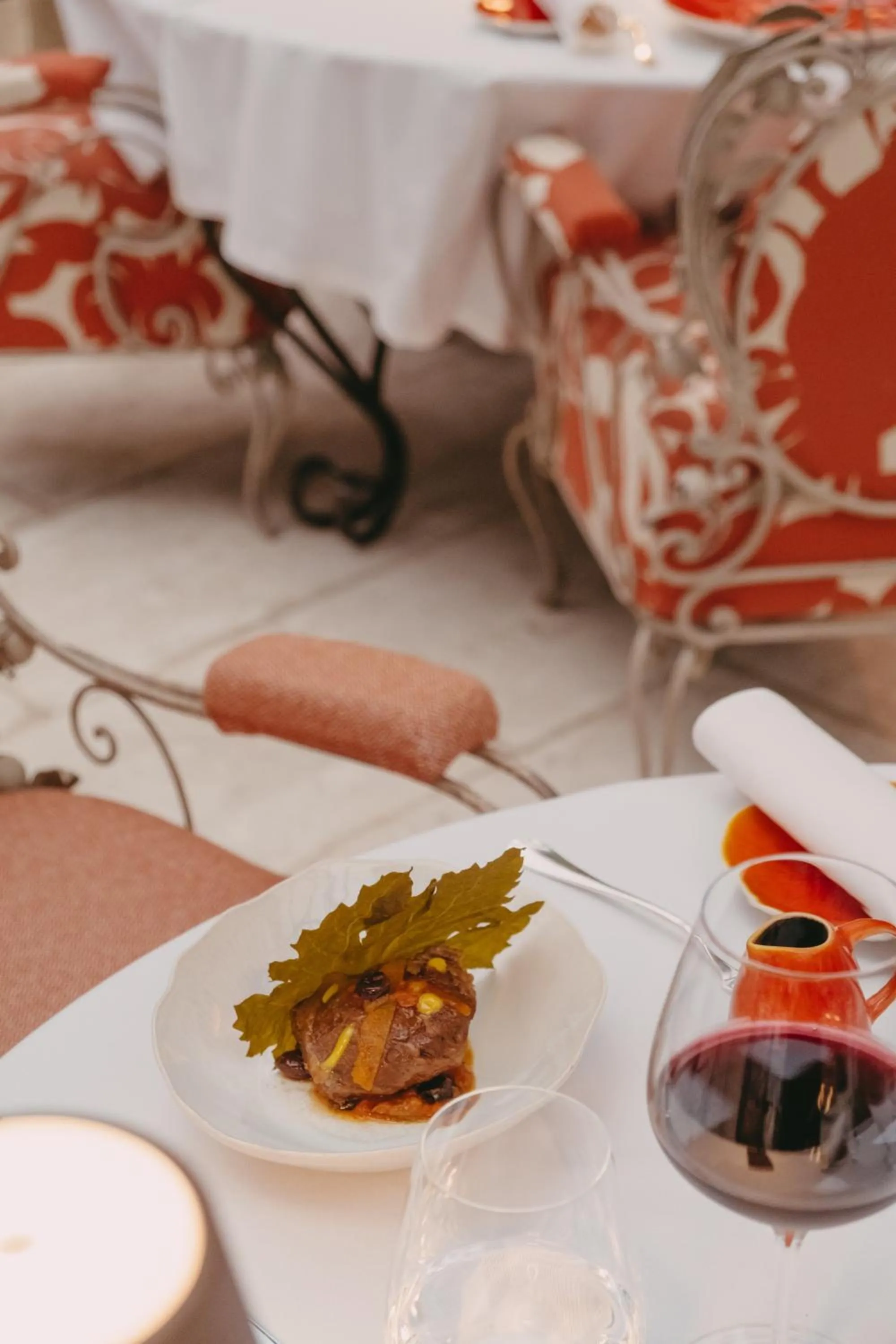 Food and drinks in Hôtel Villa Marie Saint Tropez