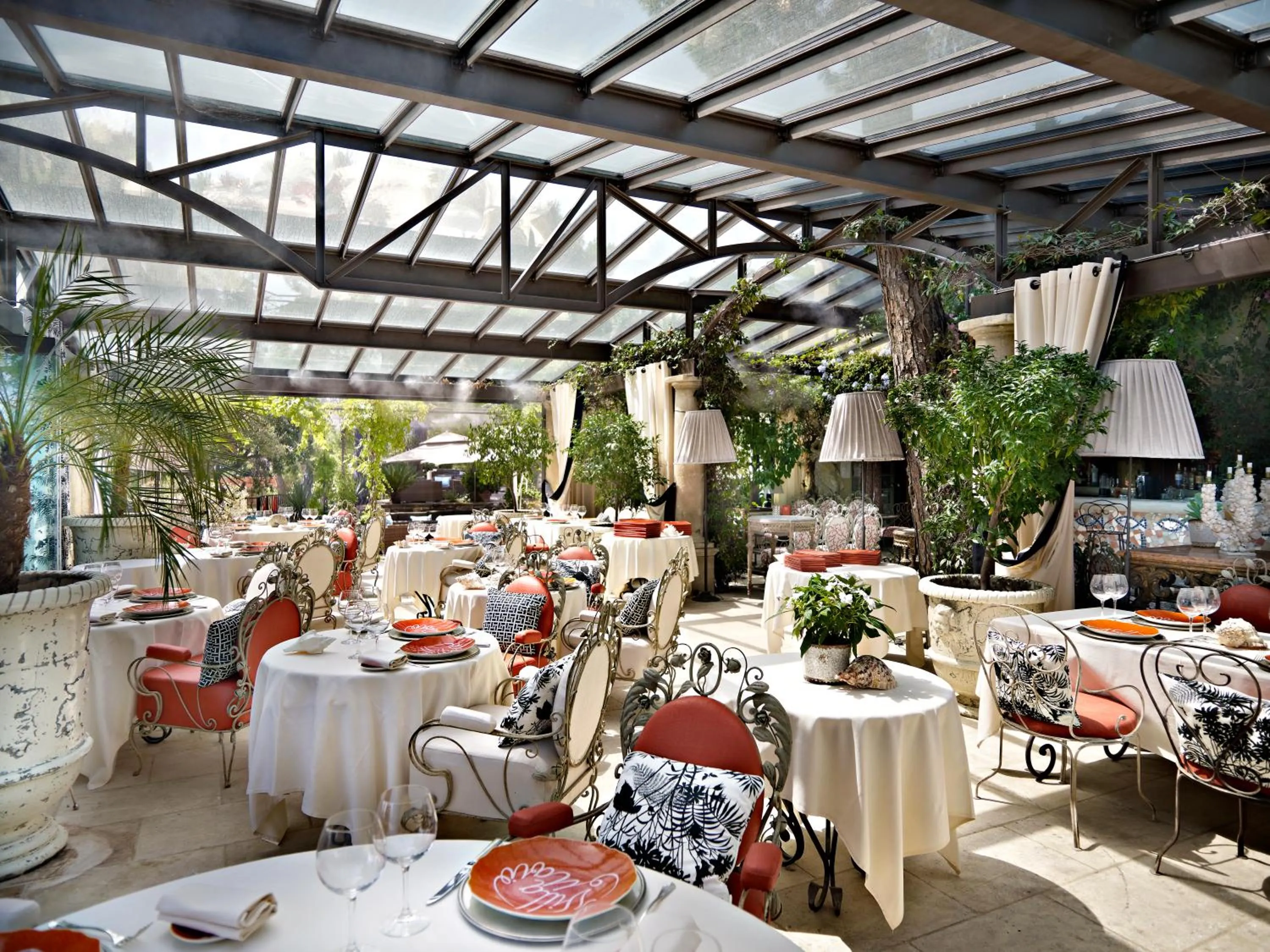 Restaurant/places to eat in Hôtel Villa Marie Saint Tropez