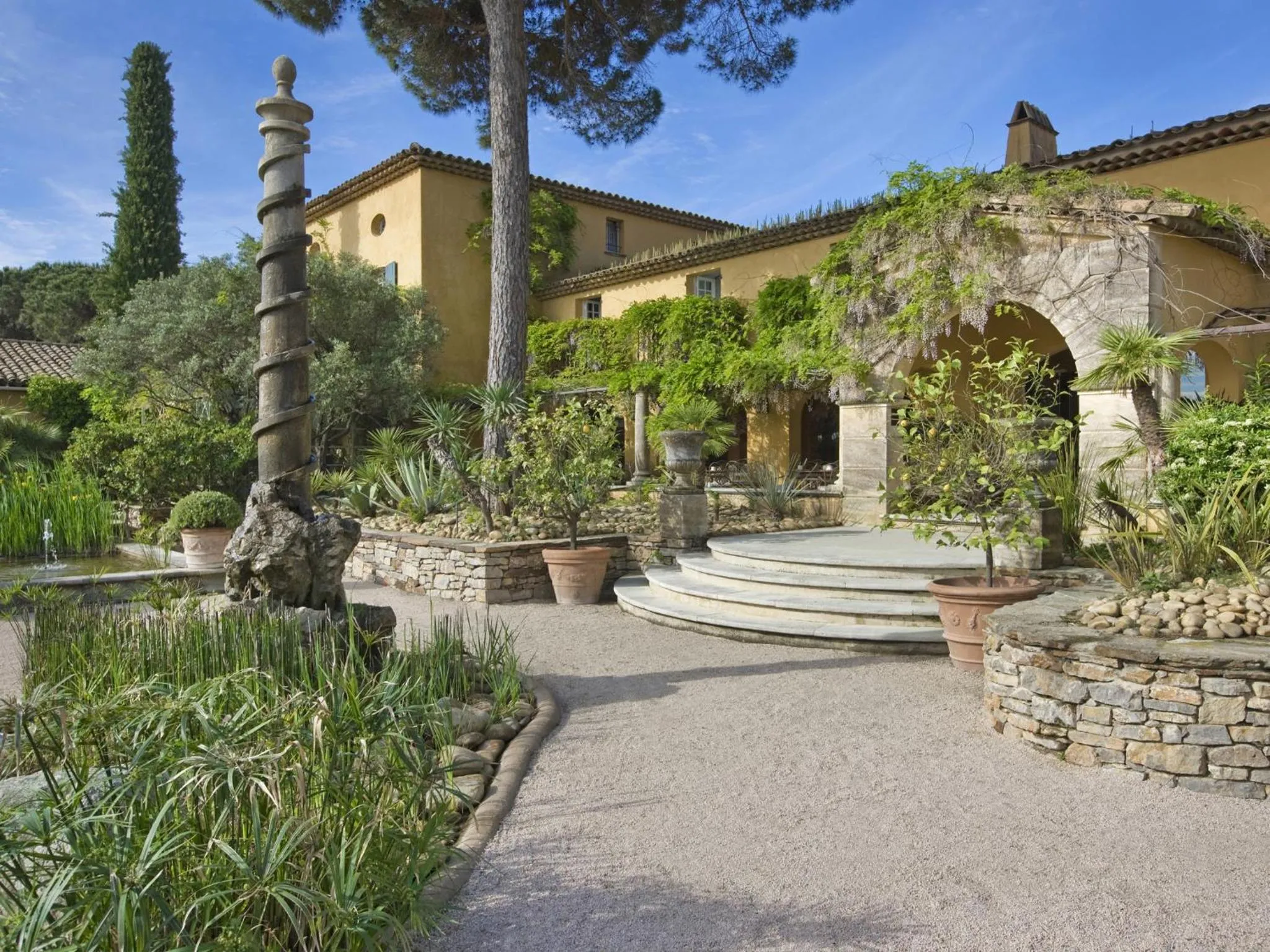 Area and facilities in Hôtel Villa Marie Saint Tropez