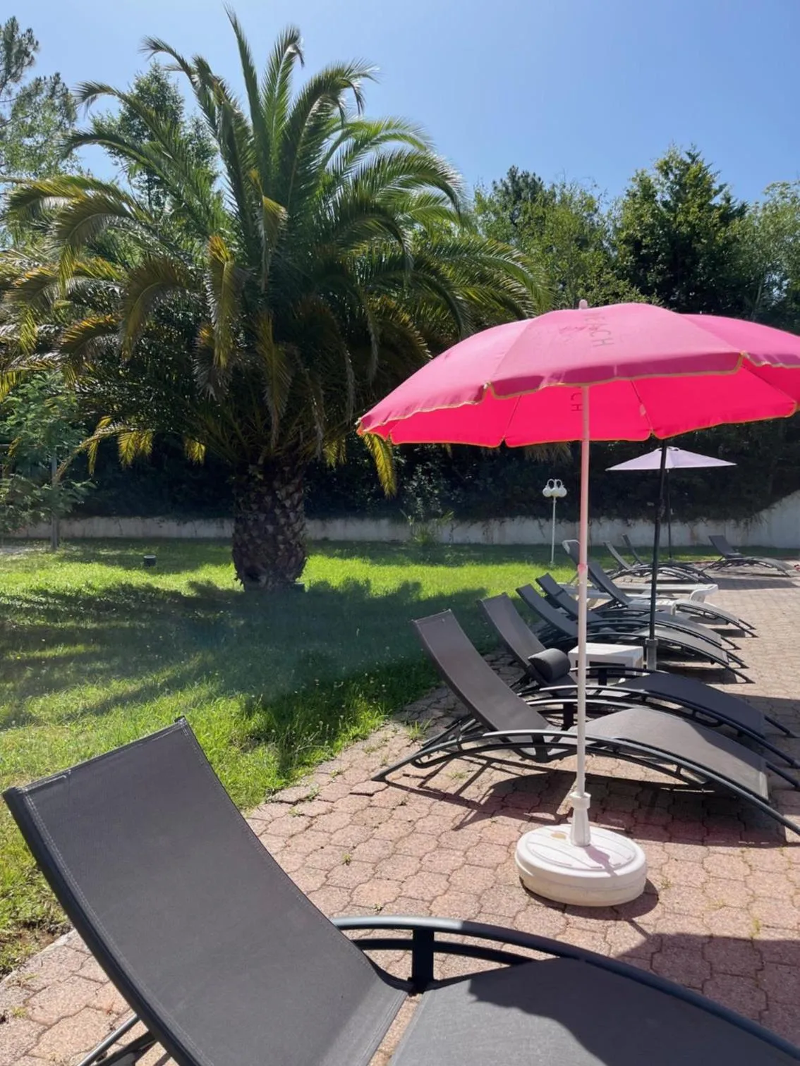 Garden view in Hotel Résidence Anglet Biarritz-Parme