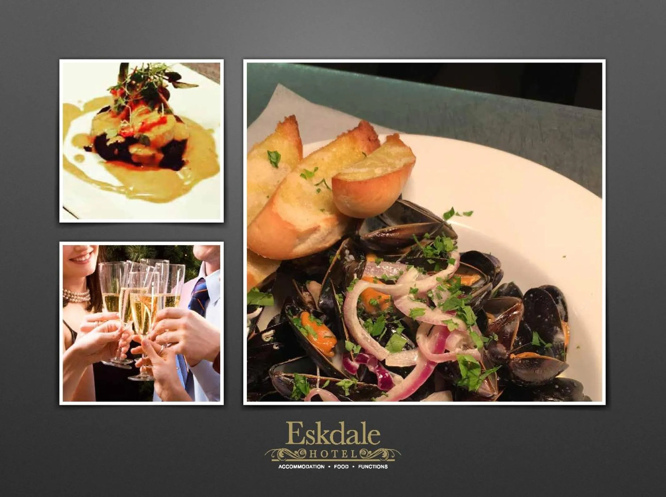 Food and drinks in Eskdale Hotel