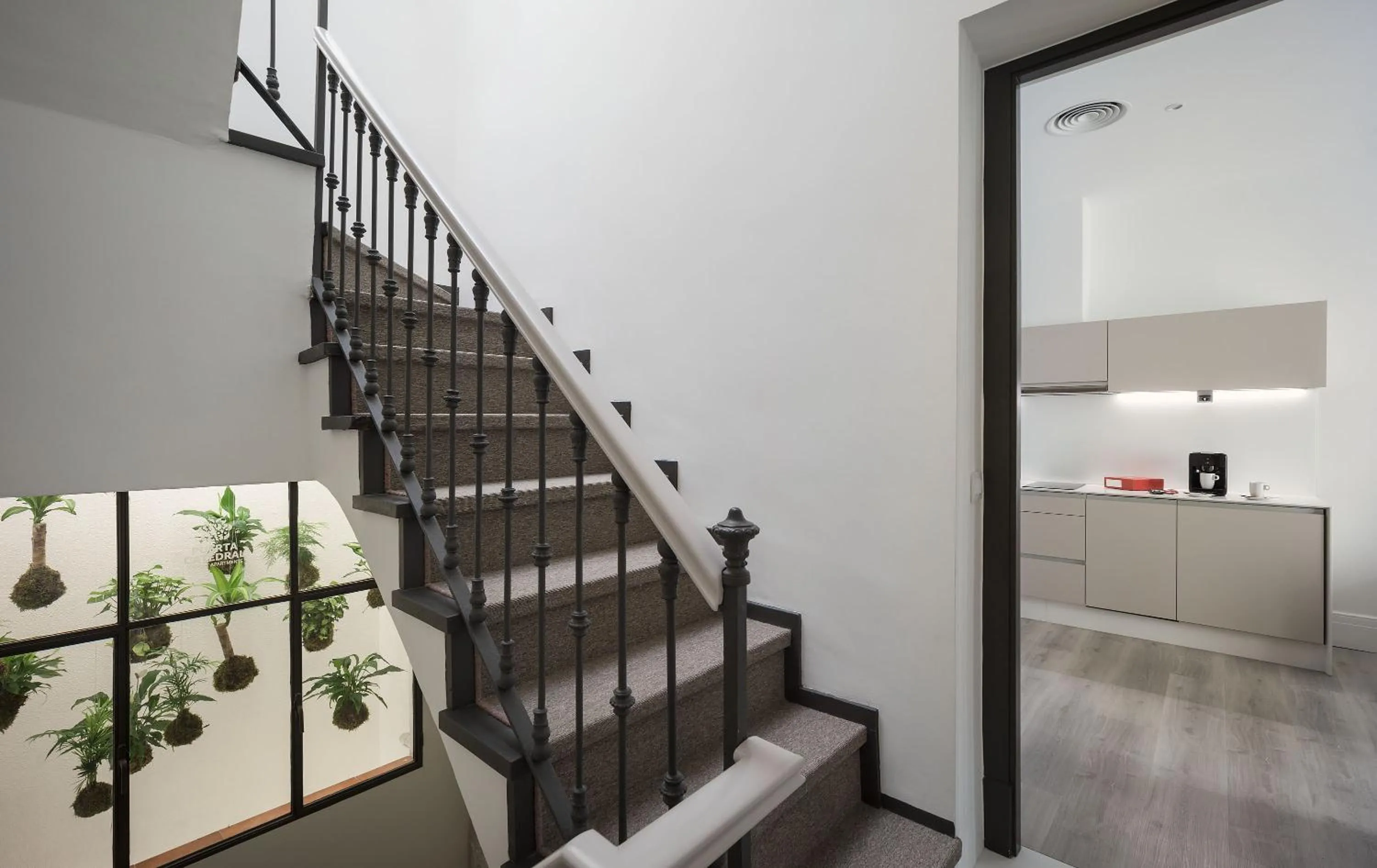 Lobby or reception in Puerta Catedral Holiday Suites