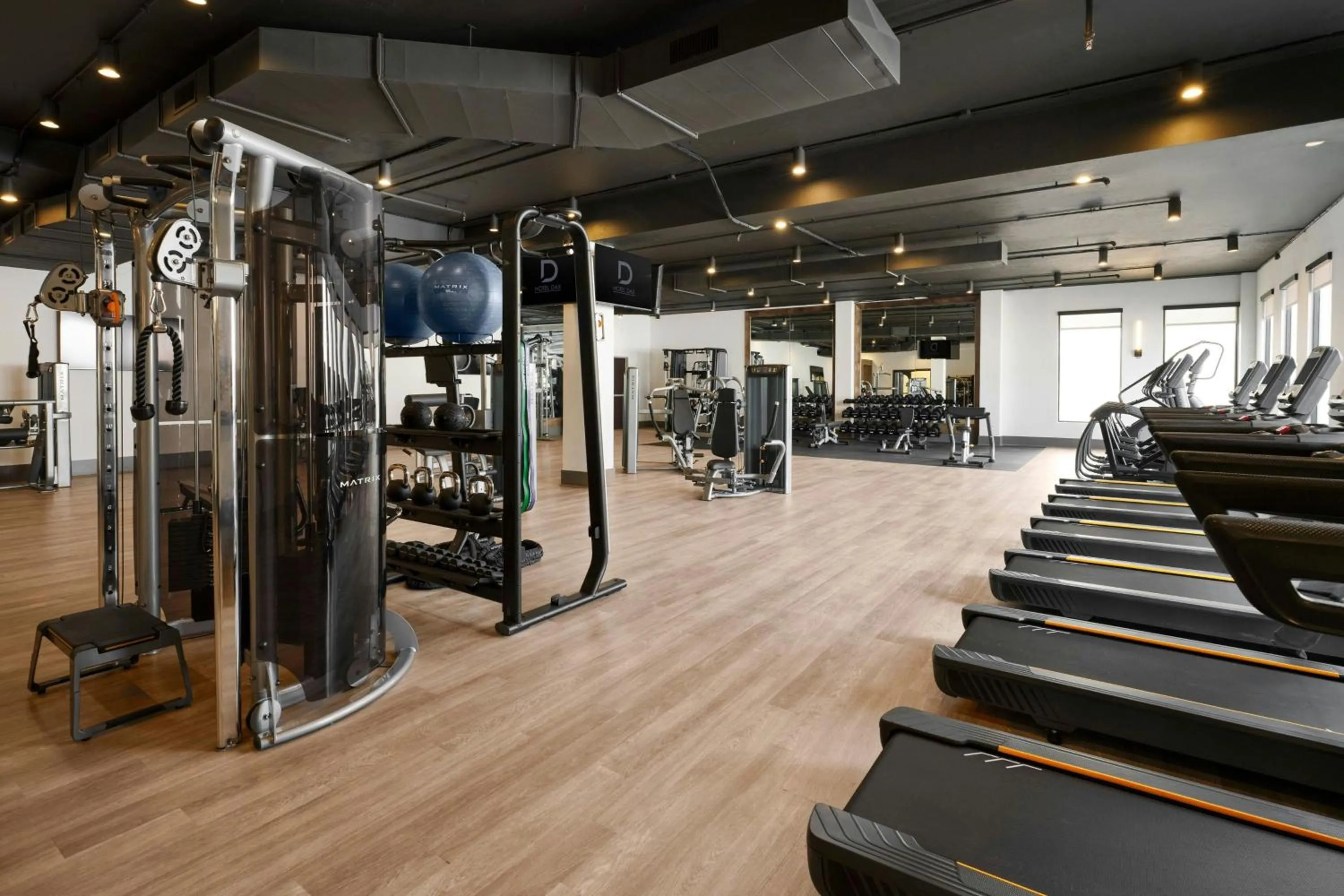 Fitness centre/facilities in Hotel Dax