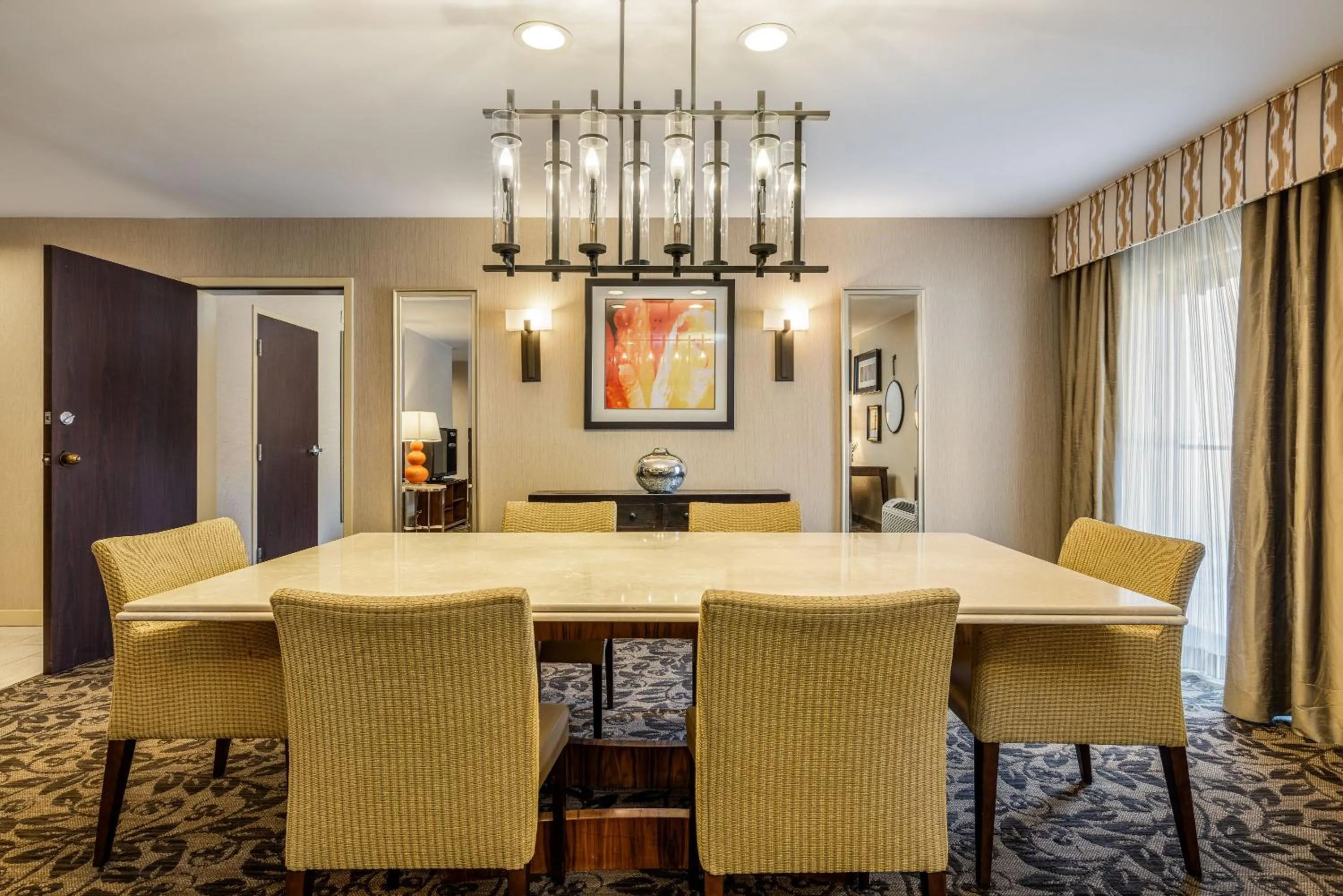 Dining area in Hotel Dax