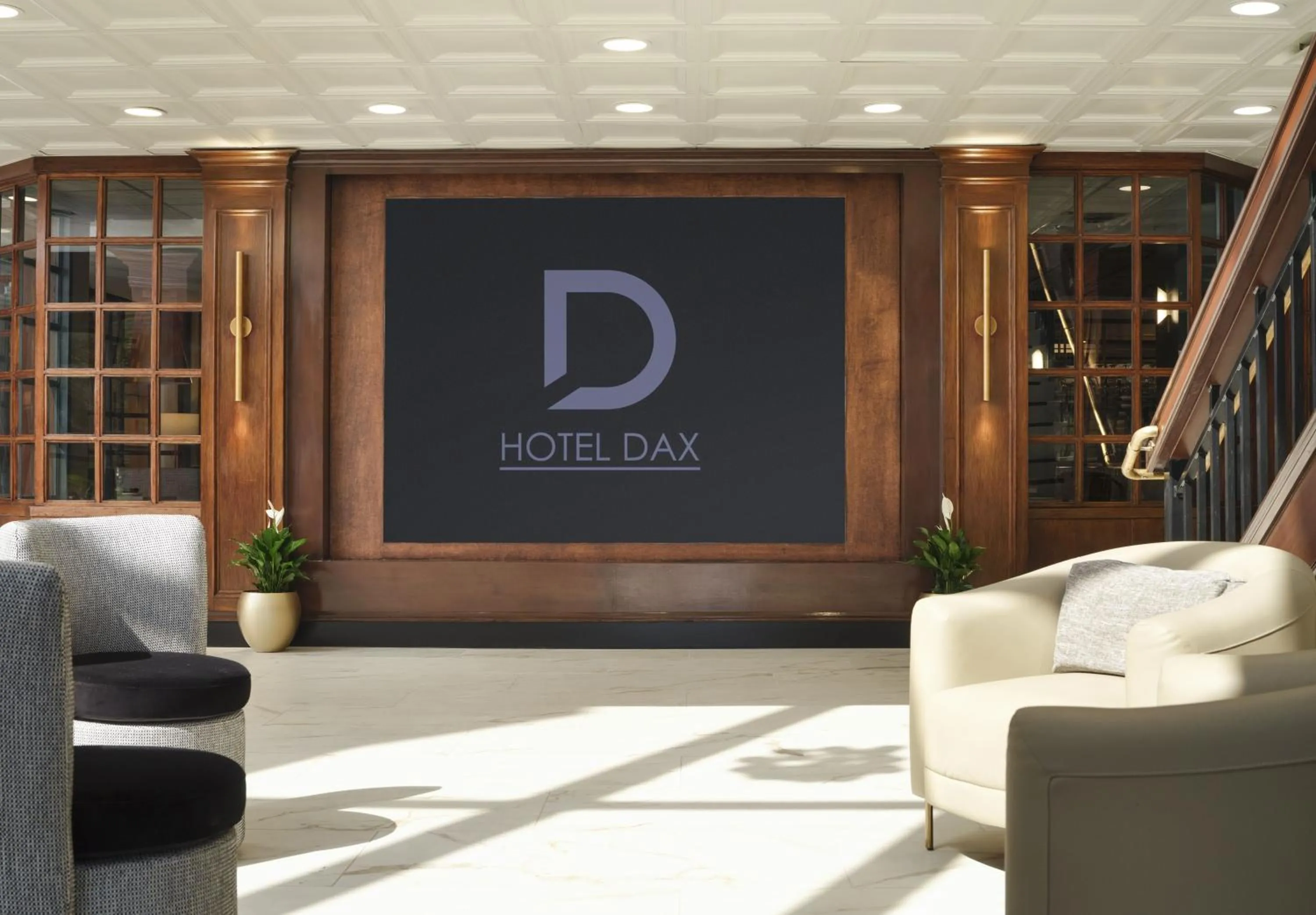 Property logo or sign in Hotel Dax