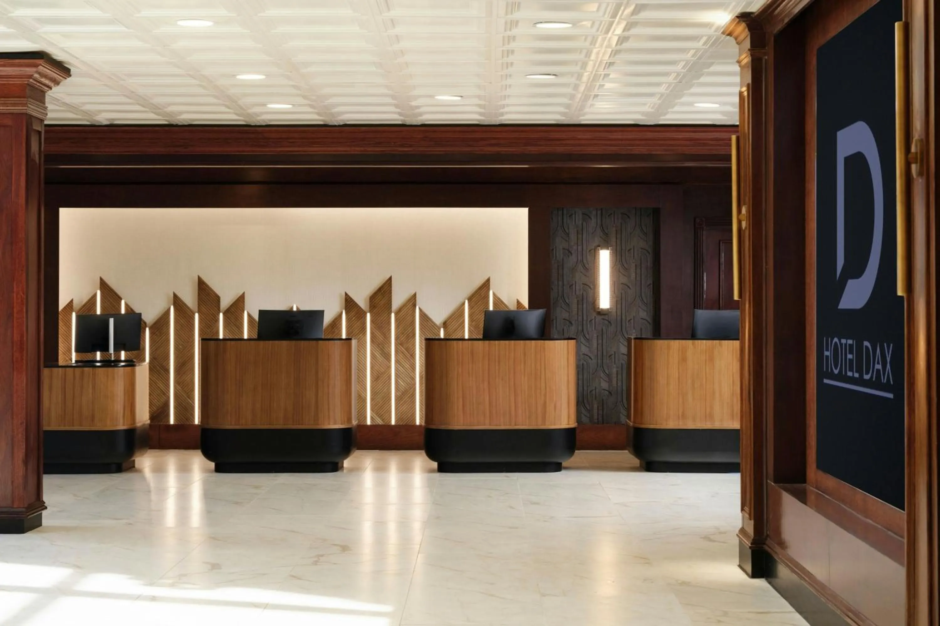 Lobby or reception in Hotel Dax