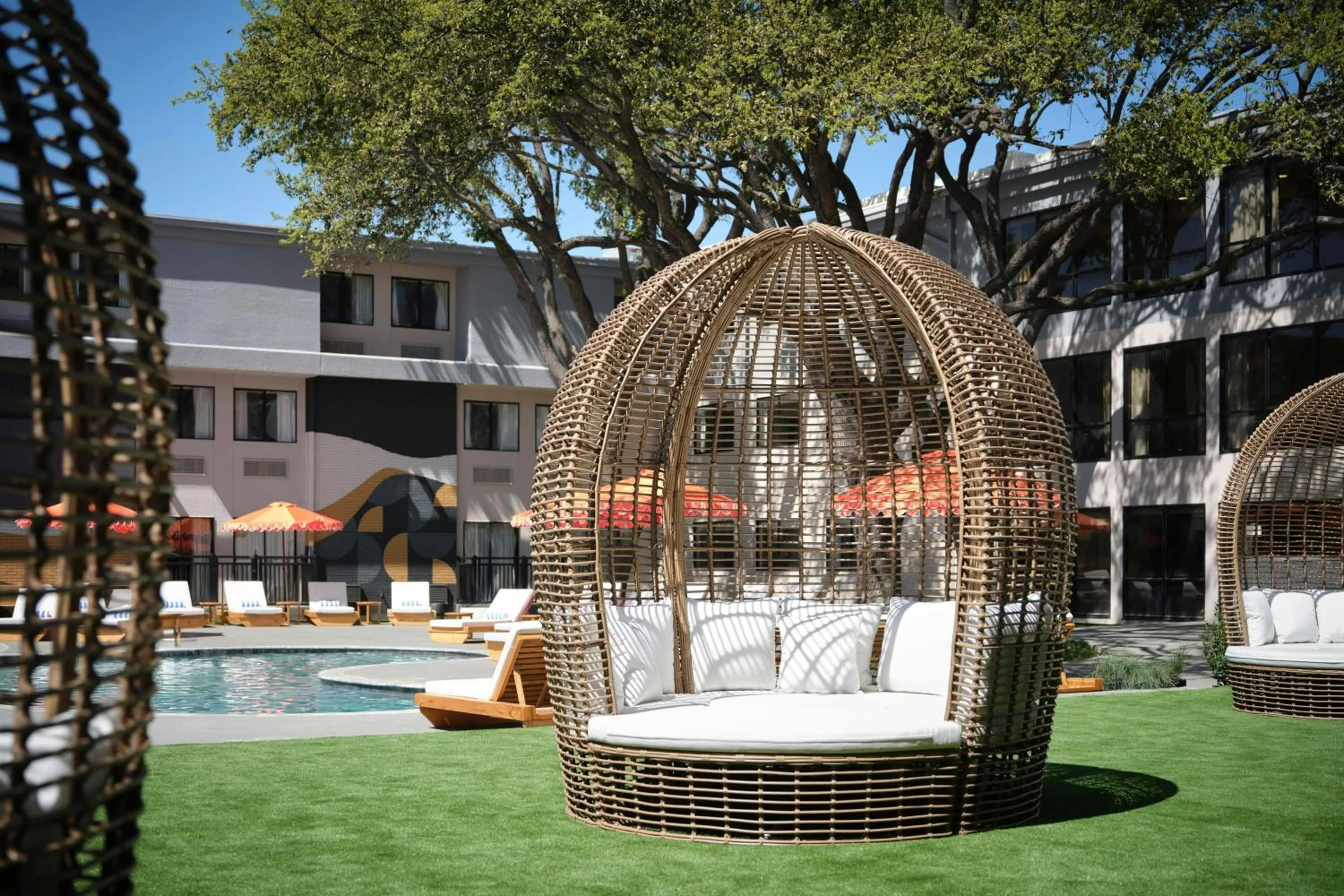 Swimming pool in Hotel Dax