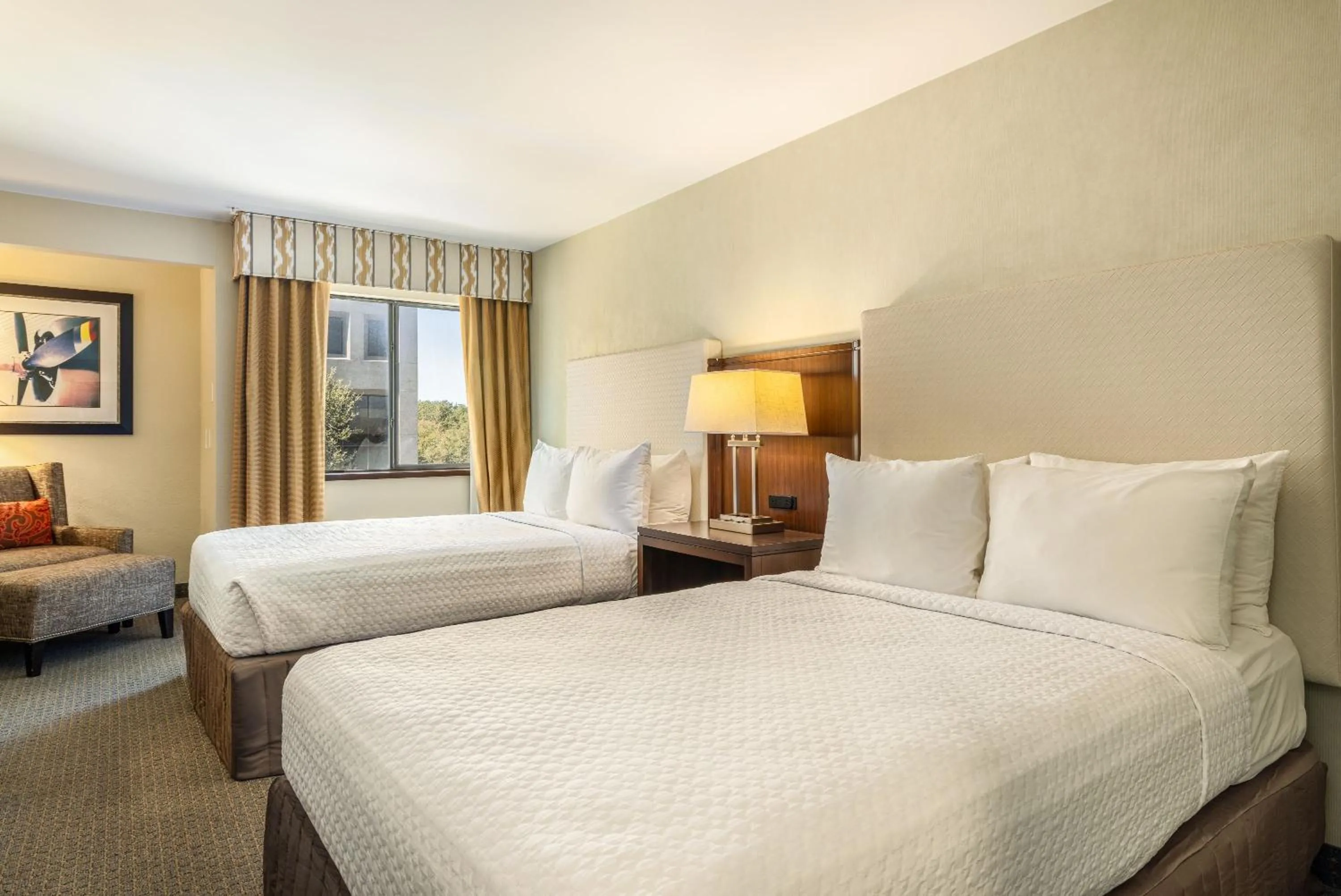 Bed in Hotel Dax