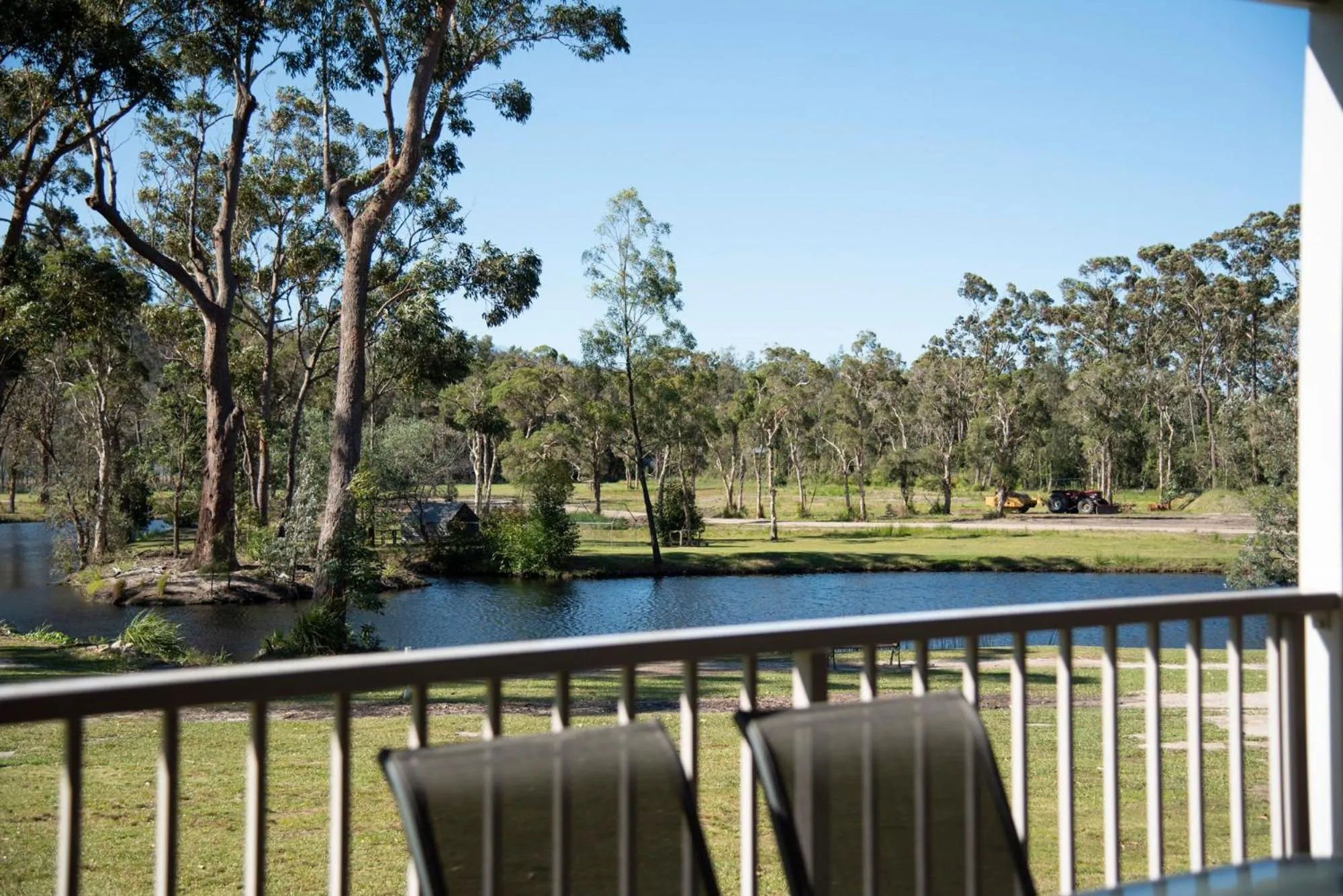 Patio in The Leaning Oak Holiday Lifestyles - Lake Conjola