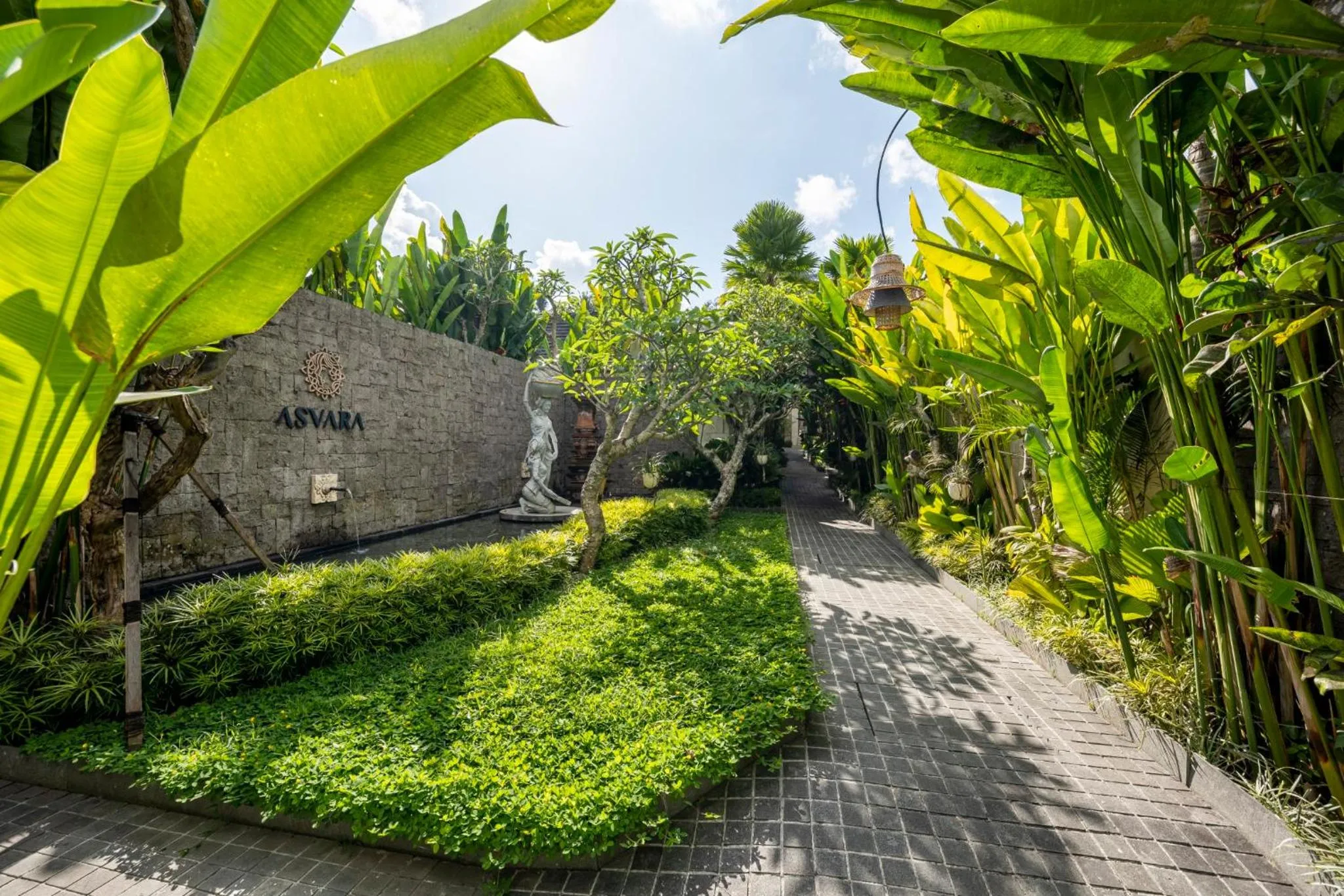 Patio in Asvara Villa Ubud by Ini Vie Hospitality