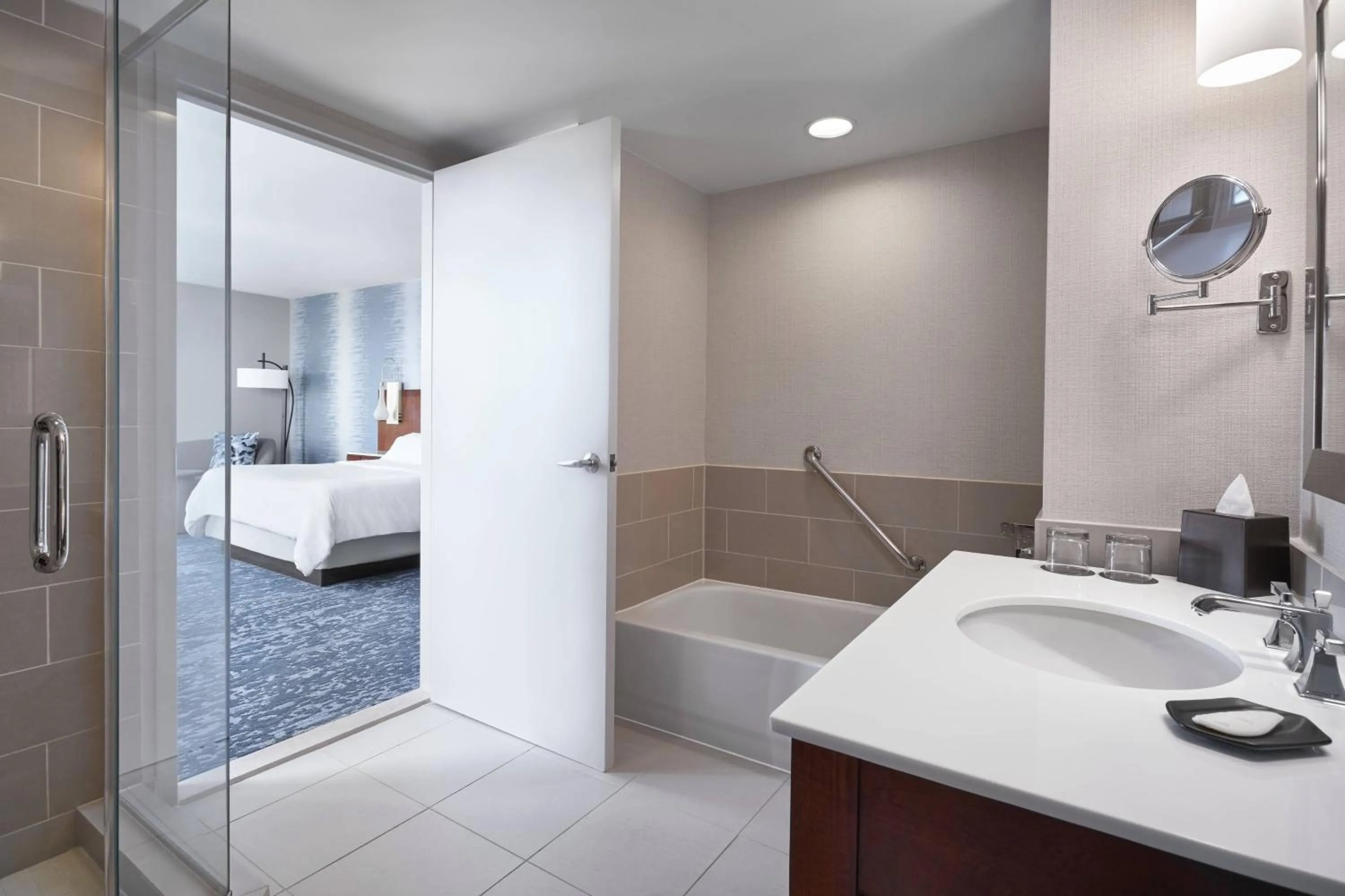Bathroom, Bed in The Westin Virginia Beach Town Center