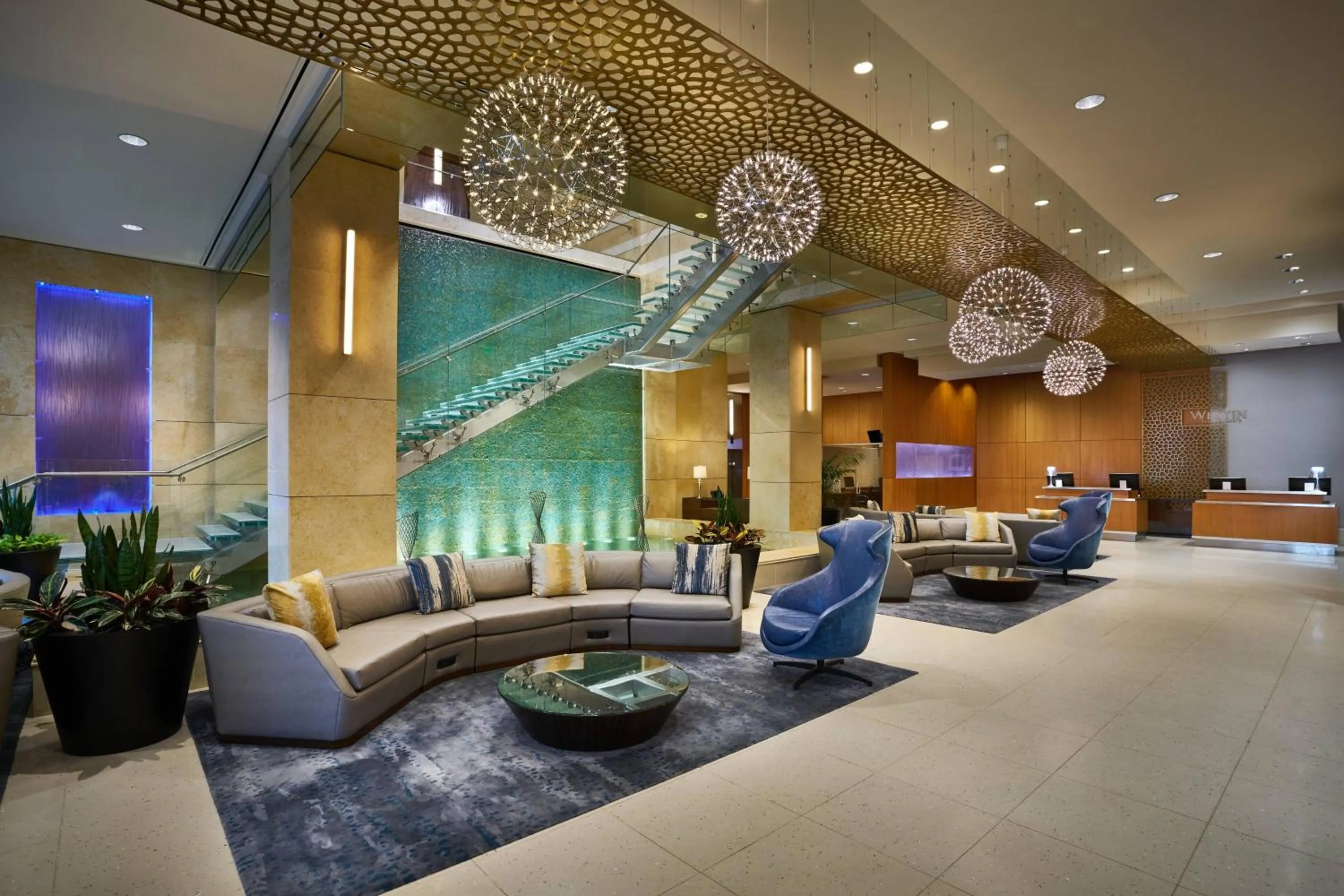 Lobby or reception in The Westin Virginia Beach Town Center
