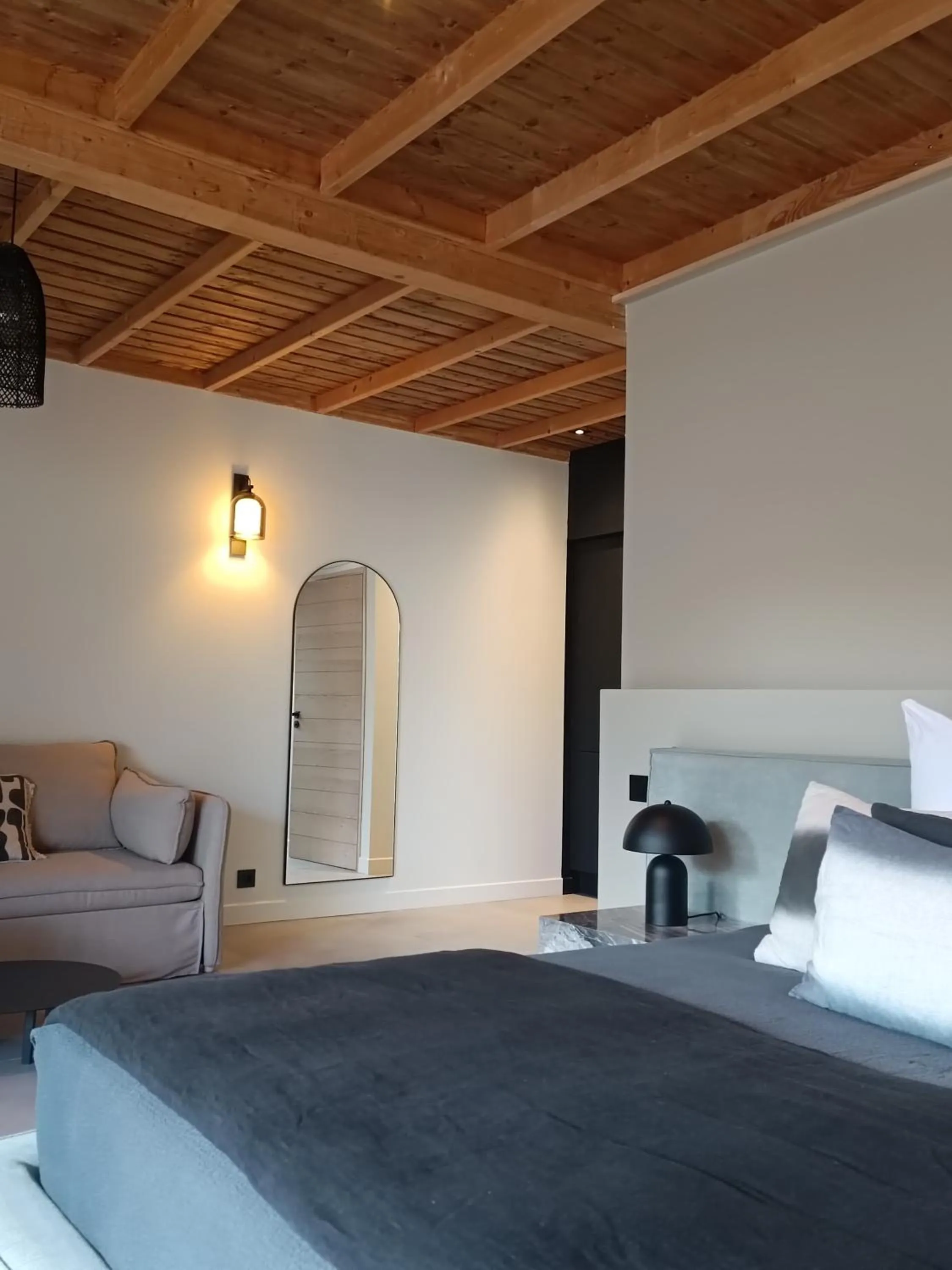 Bed in Hôtel Les Suites Du Maquis