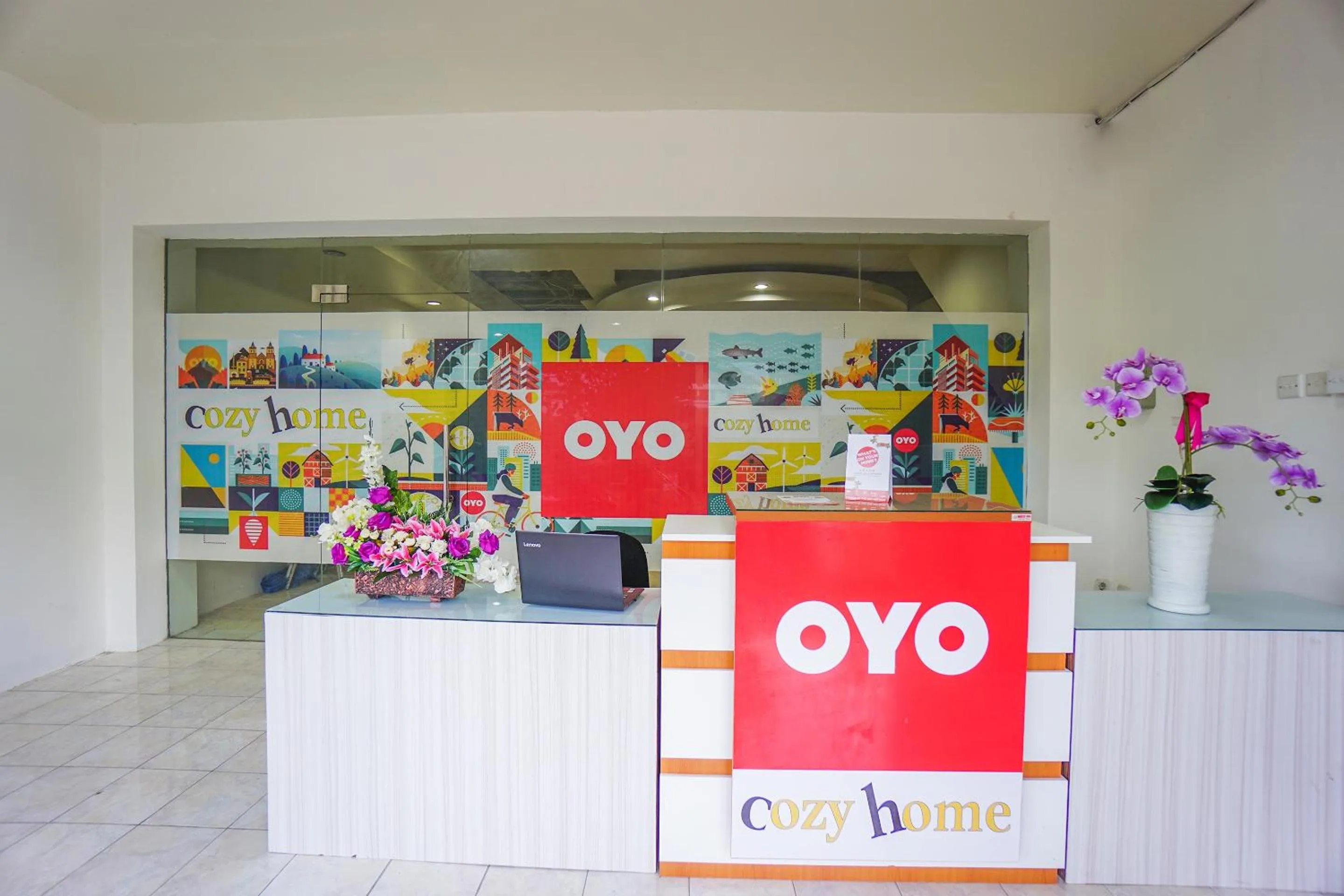Lobby or reception in Super OYO 1838 COZY Home