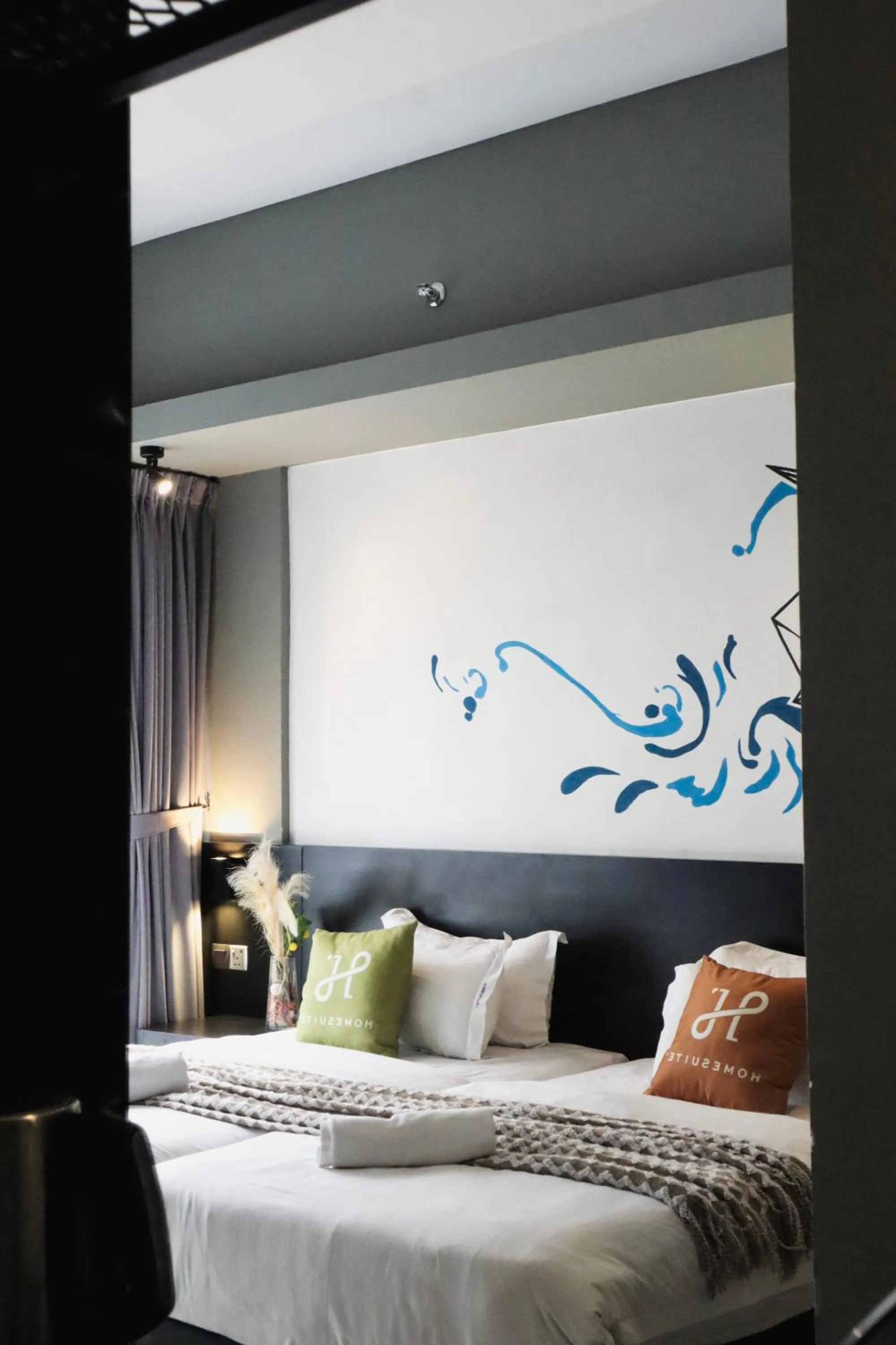 Bedroom, Bed in Homesuite' Home at Aeropod SOVO